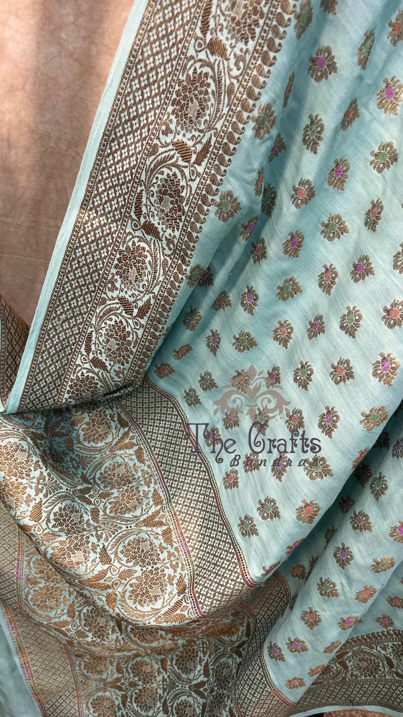 Pure Munga Silk Banarasi Saree