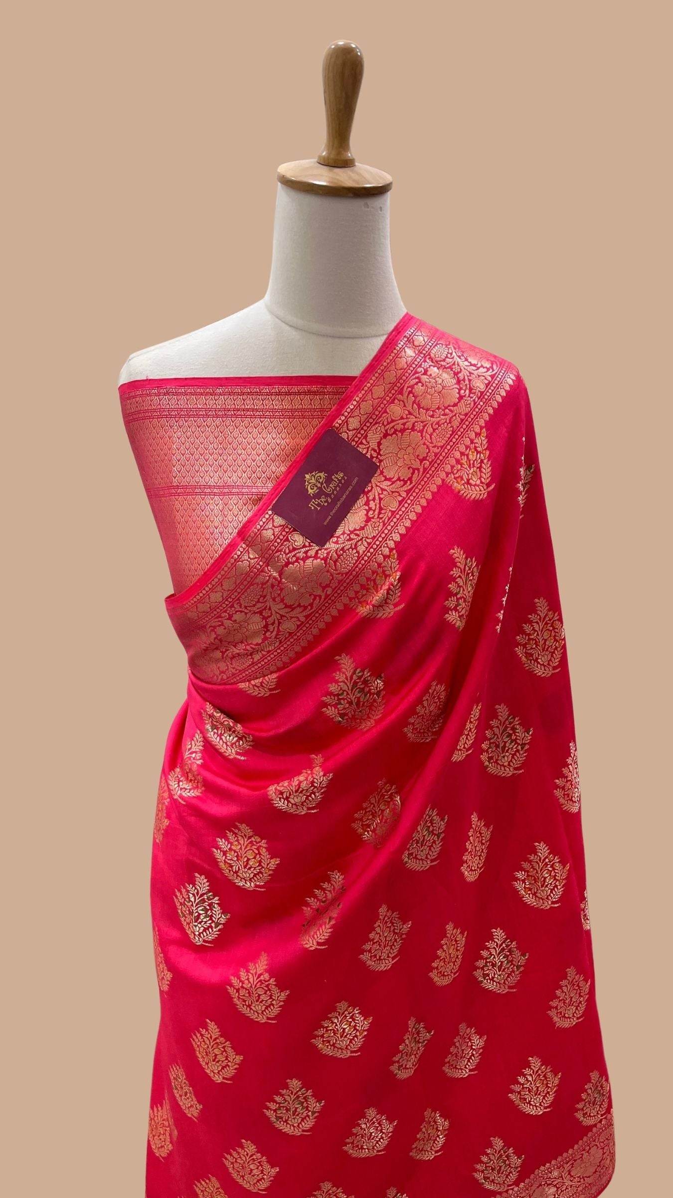 Pure Chiniya Silk Banarasi Saree