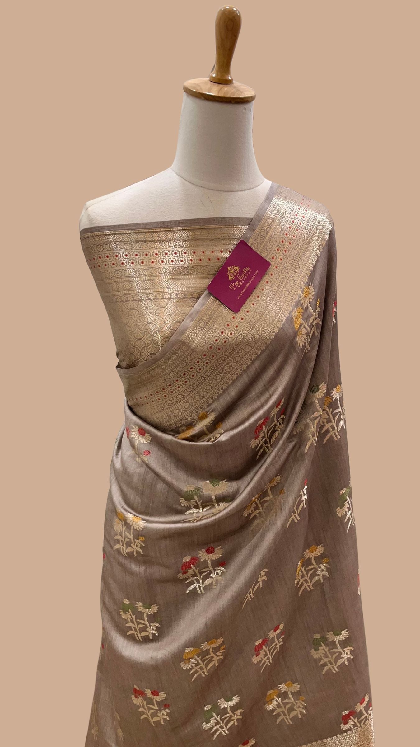 Pure Chiniya Silk Banarasi Saree