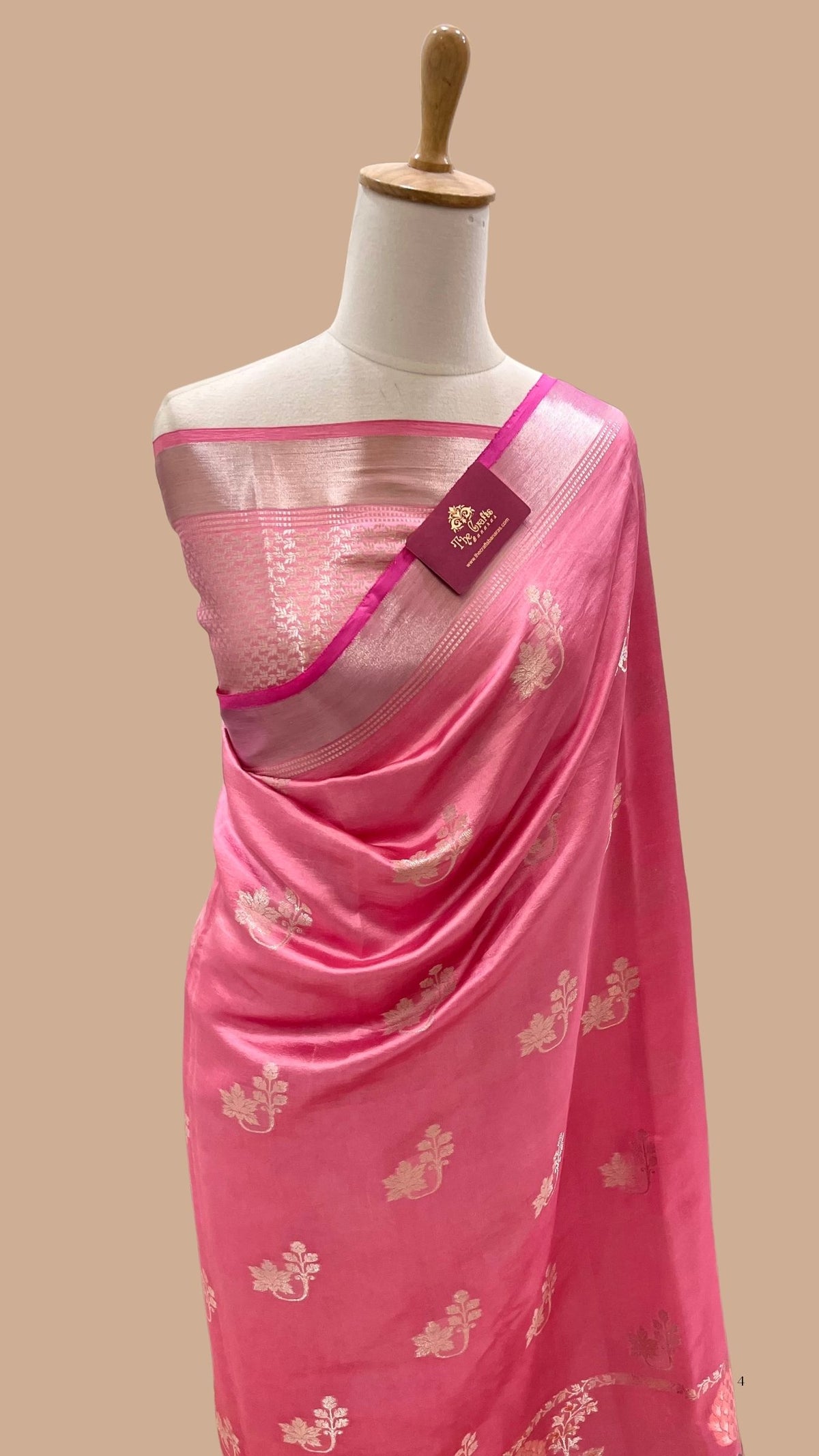 Pure Mango Silk Banarasi Saree