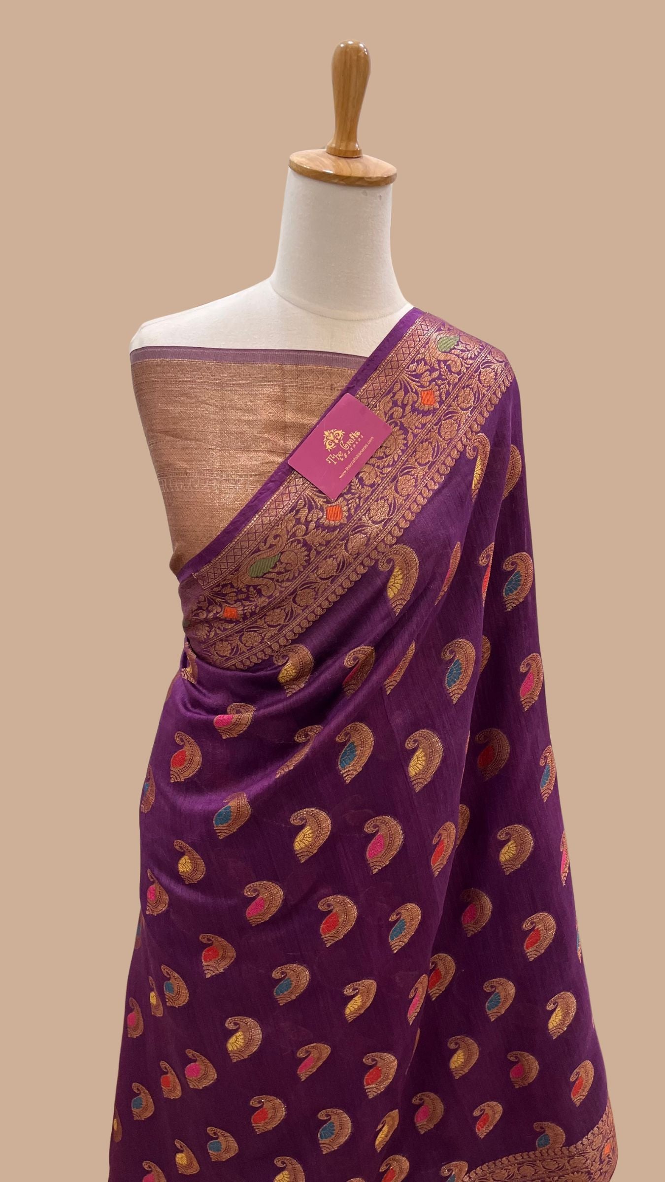 Pure Munga Silk Banarasi Saree