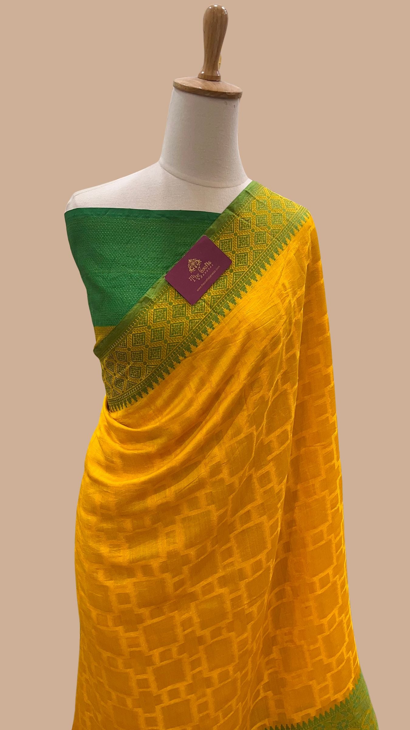 Pure Chiniya Silk Banarasi Saree