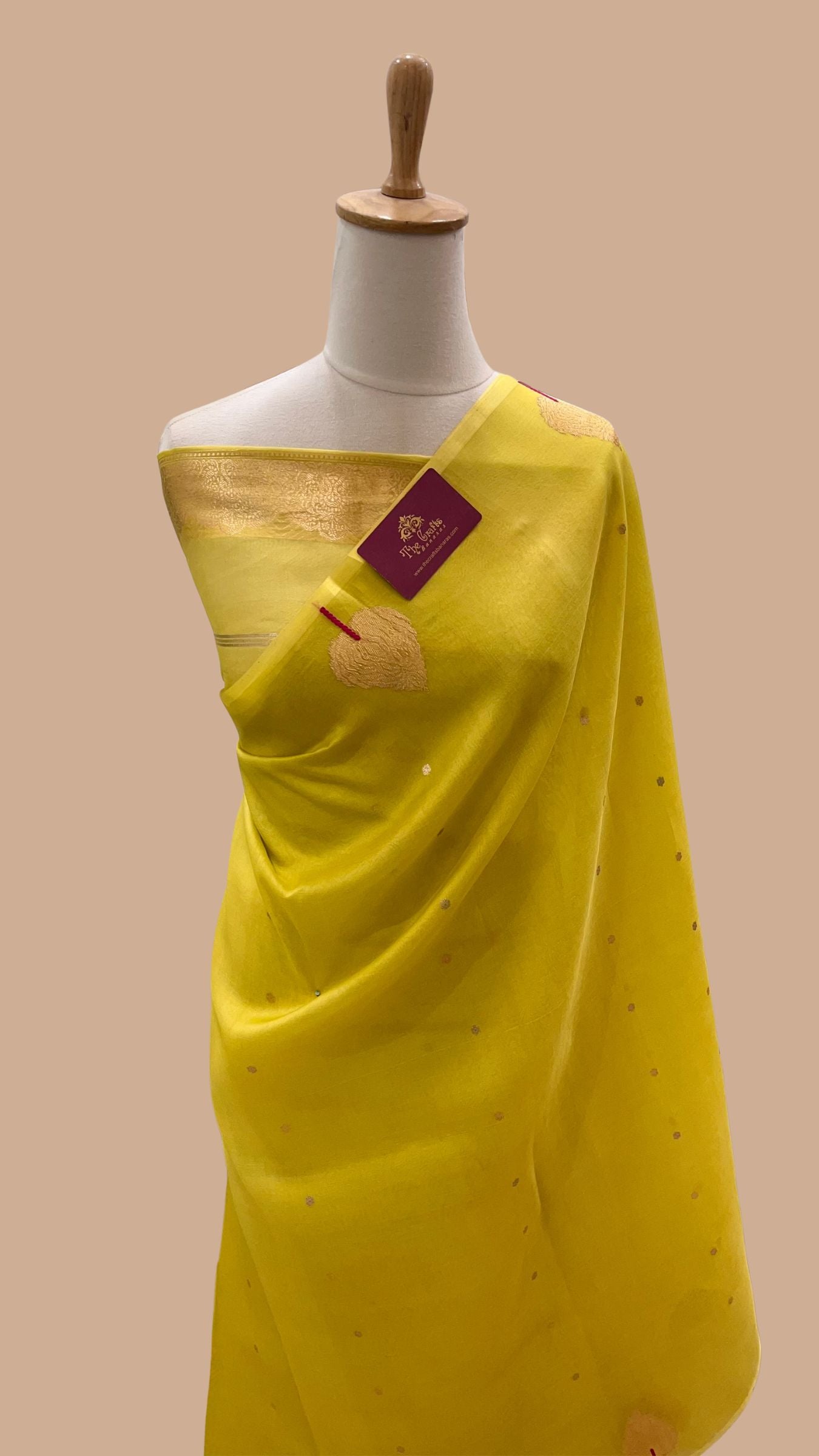 Pure Kora Silk Handloom Banarasi Saree