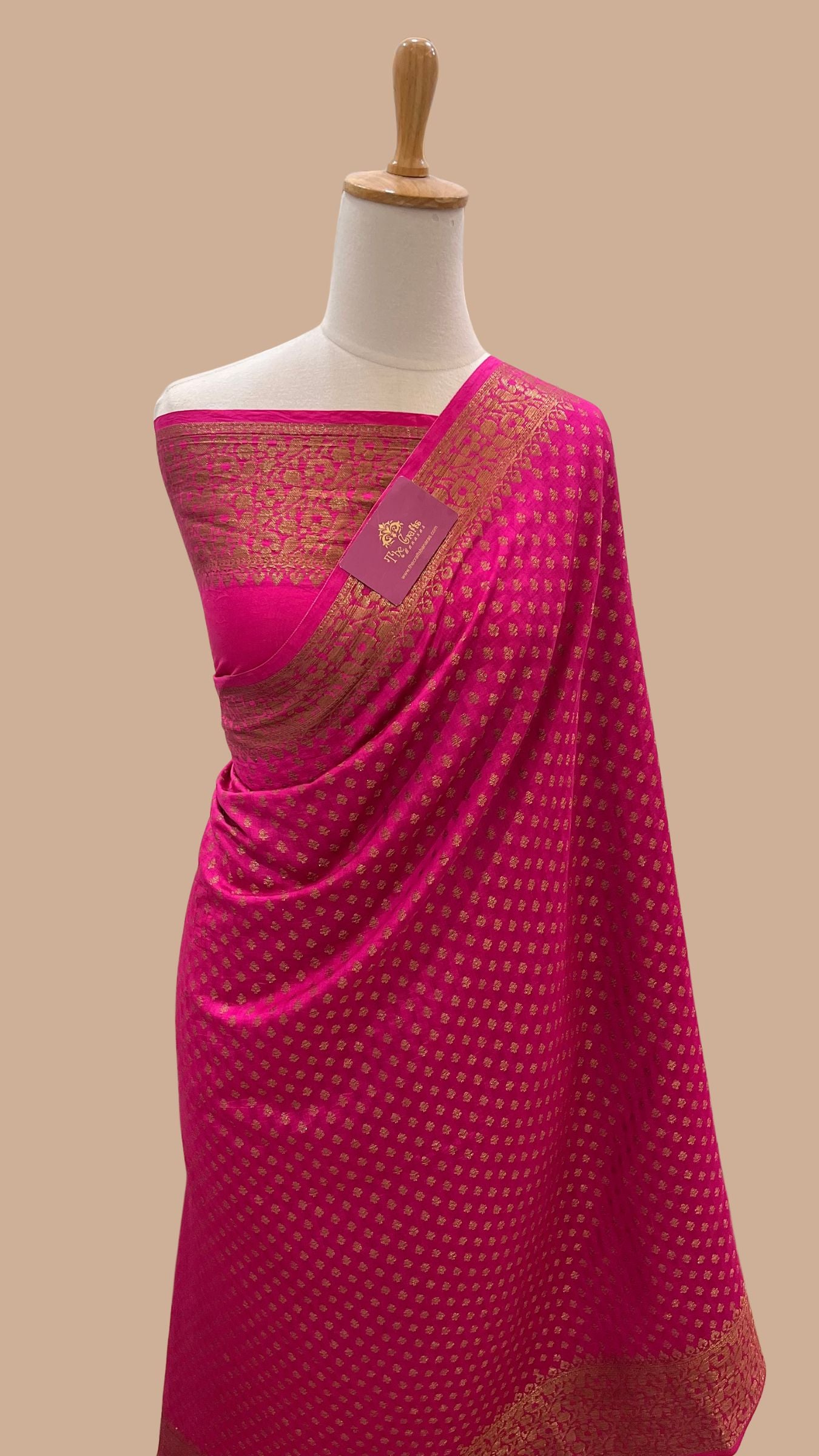 Pure Chiniya Silk Banarasi Saree