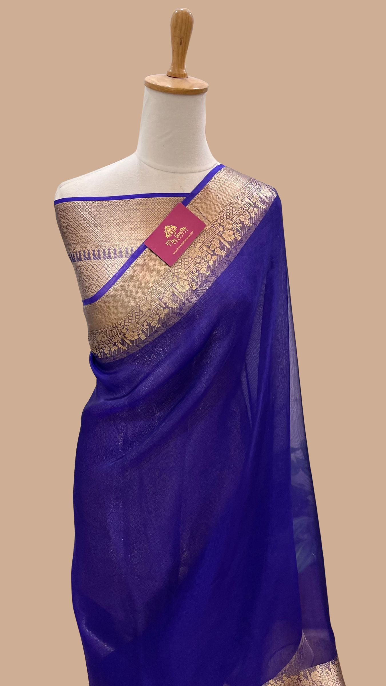 Pure Kora Tissue Silk Banarasi Saree