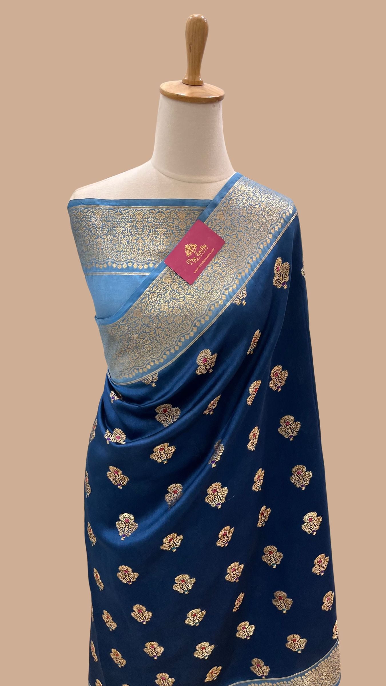 Pure Mango Silk Banarasi Saree