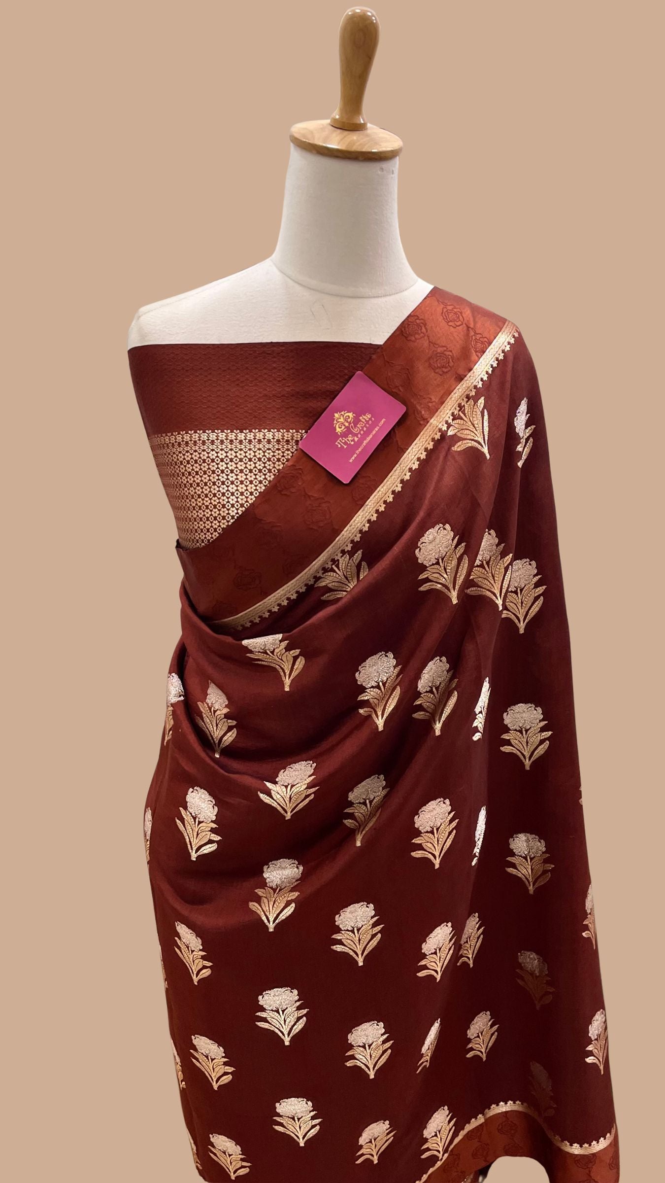Pure Chiniya Silk Banarasi Saree