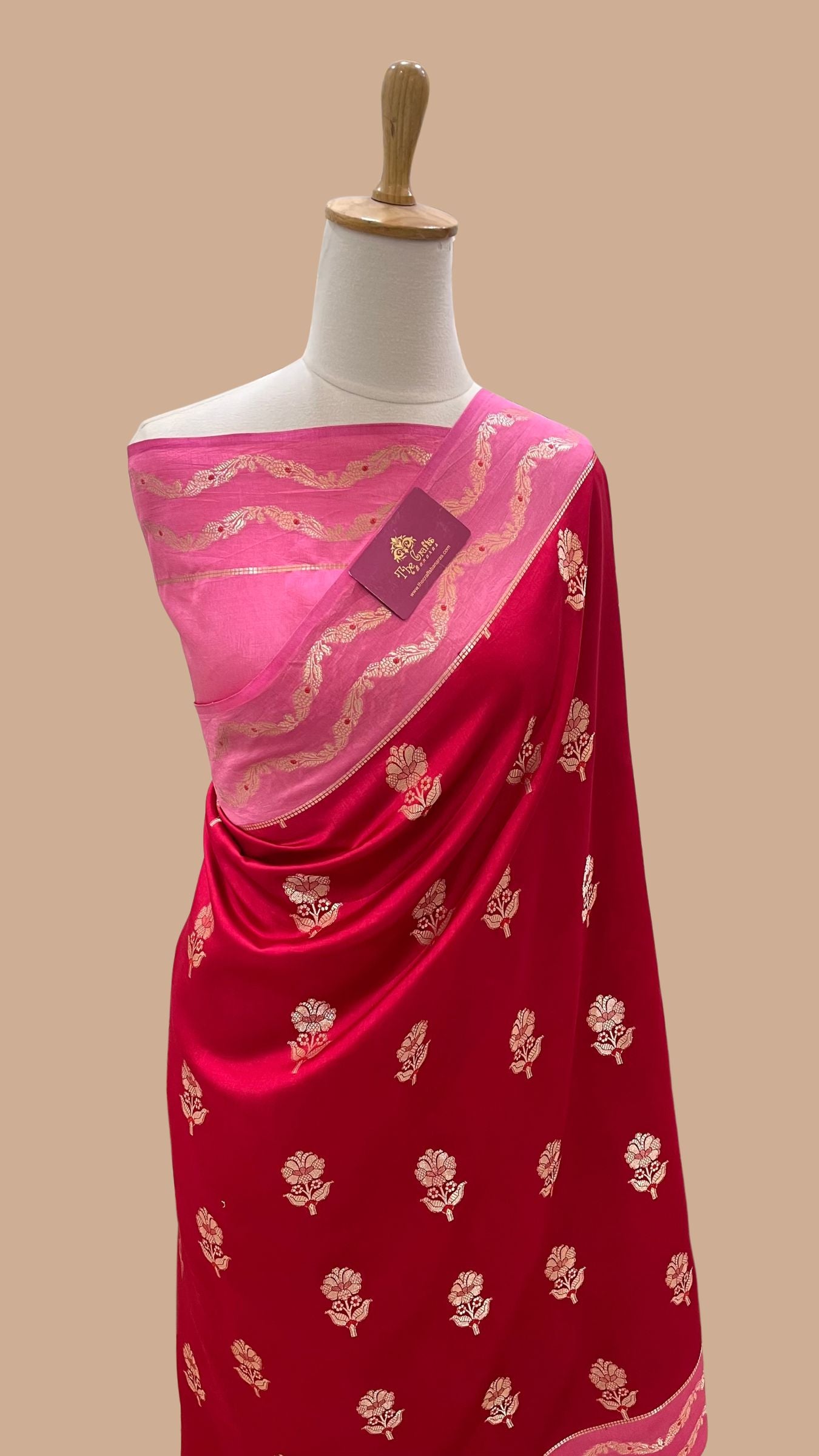 Pure Mango Silk Banarasi Saree