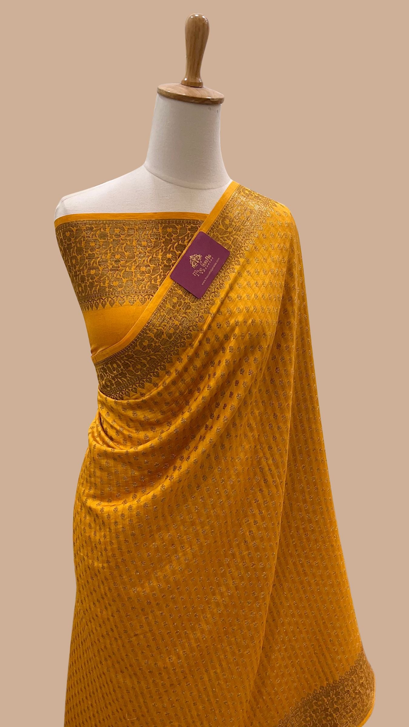Pure Chiniya Silk Banarasi Saree