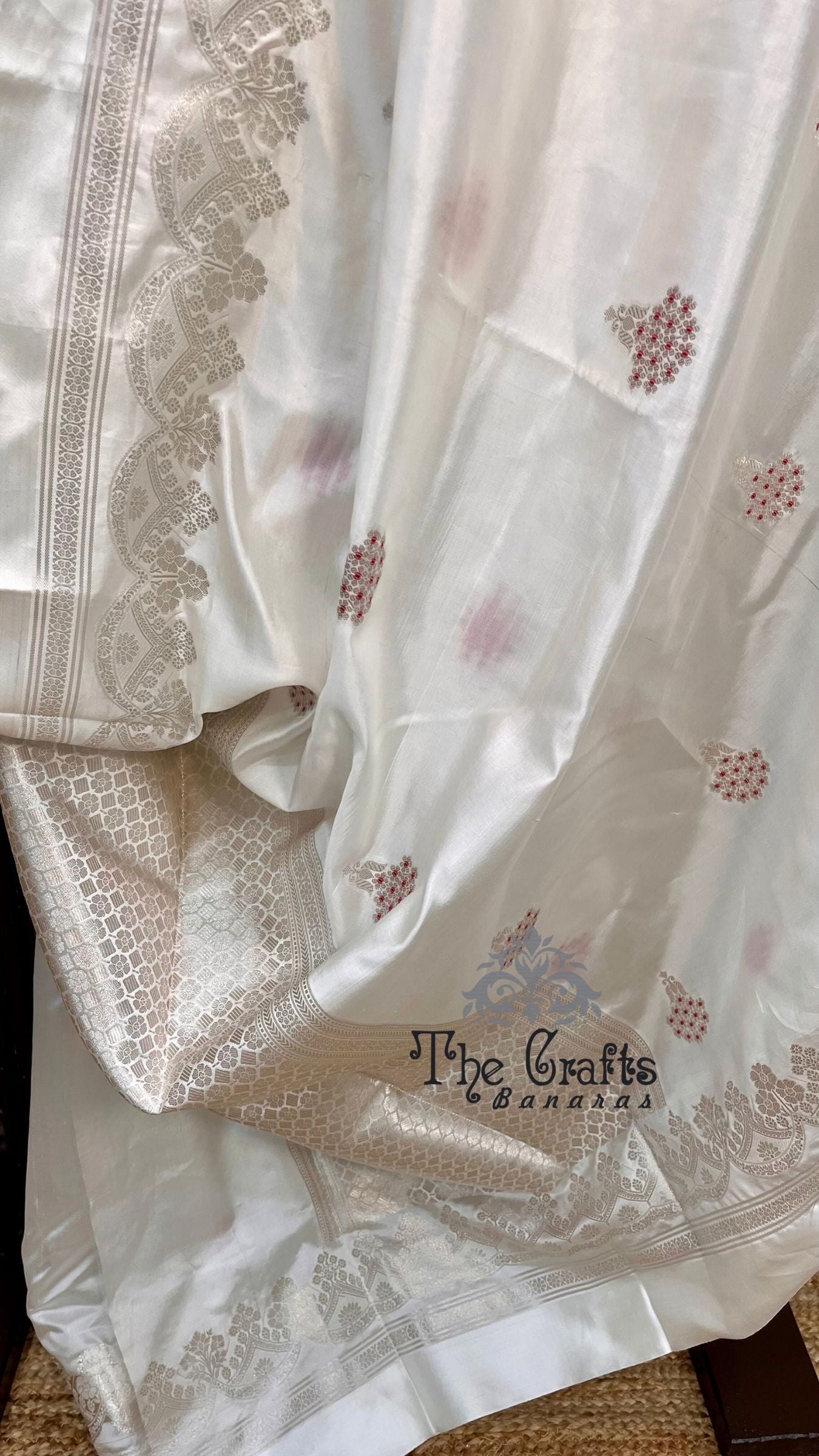 Pure Mango Silk Banarasi Saree