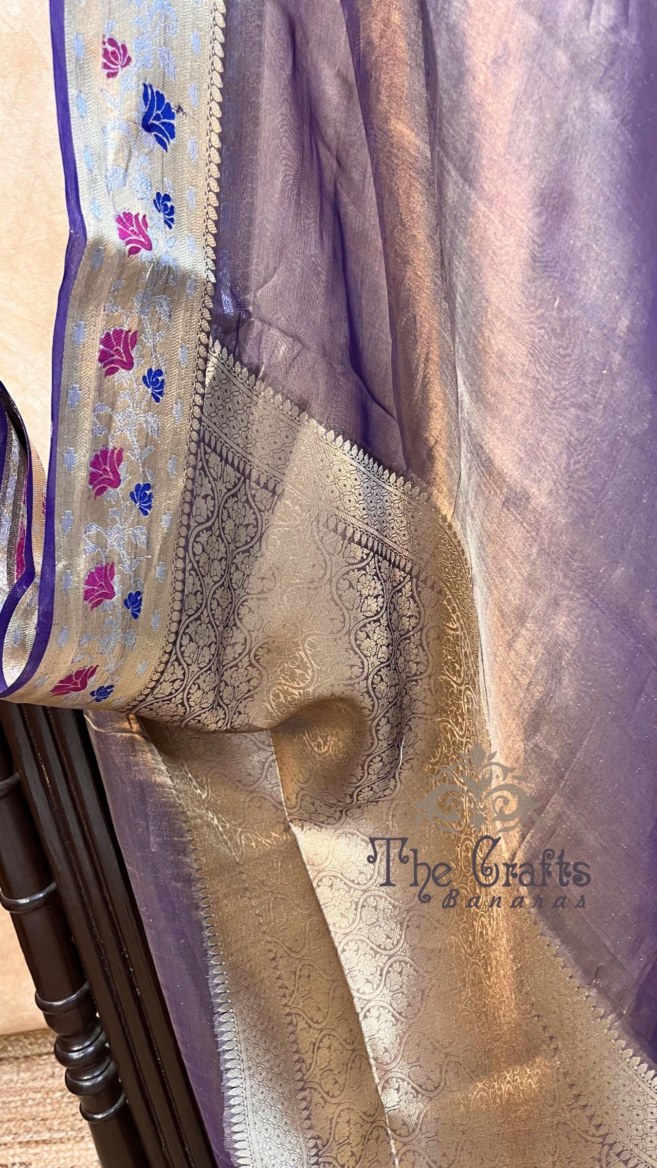 Pure Kora Tissue Silk Banarasi Saree