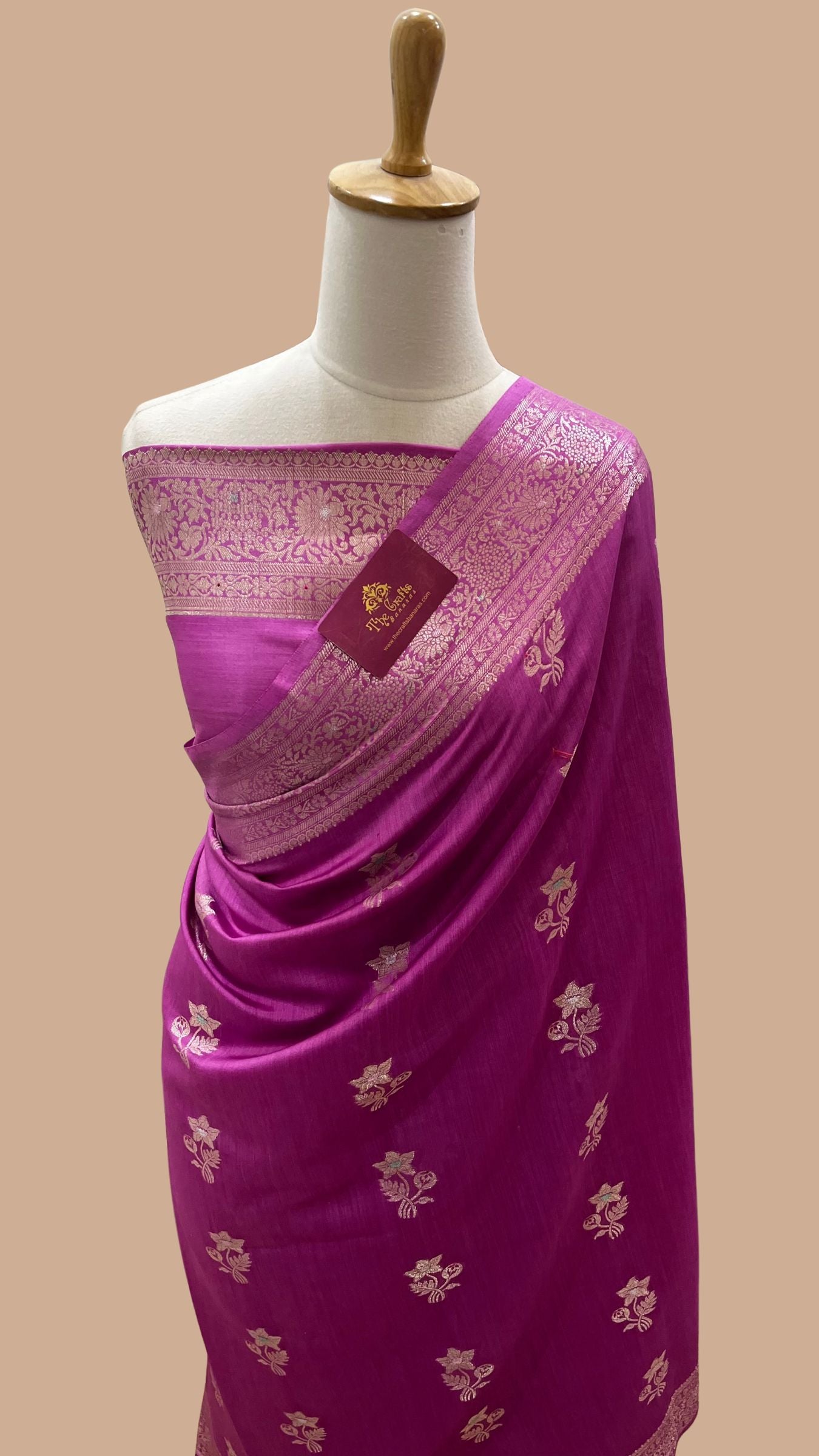 Pure Chiniya Silk Banarasi Saree