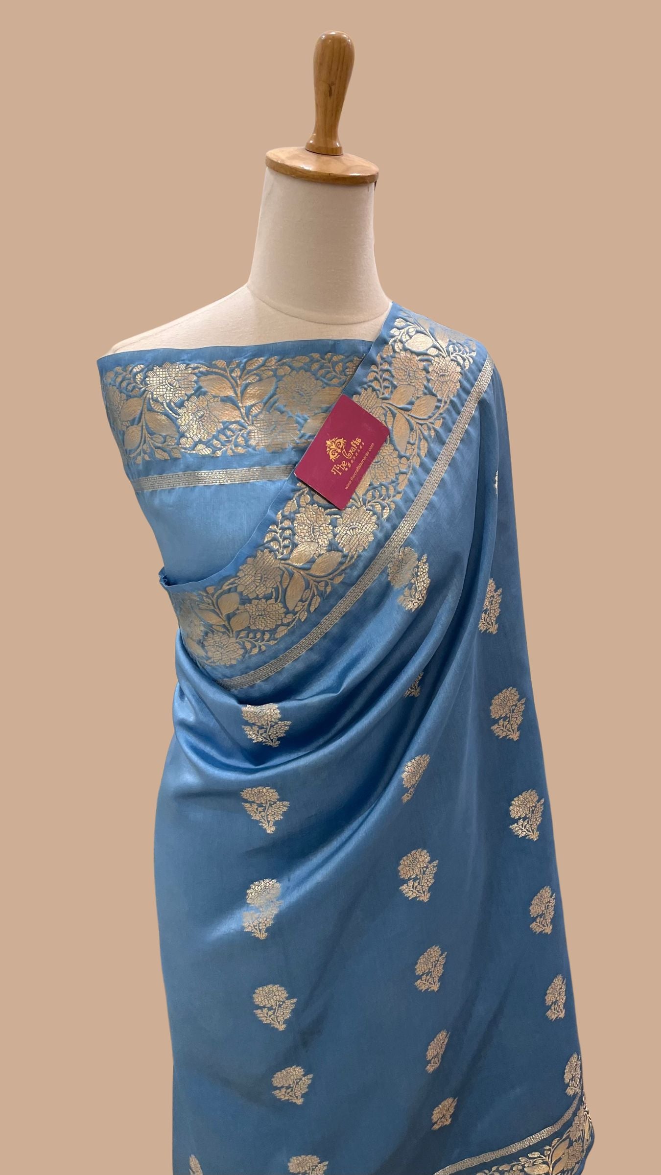 Pure Mango Silk Banarasi Saree