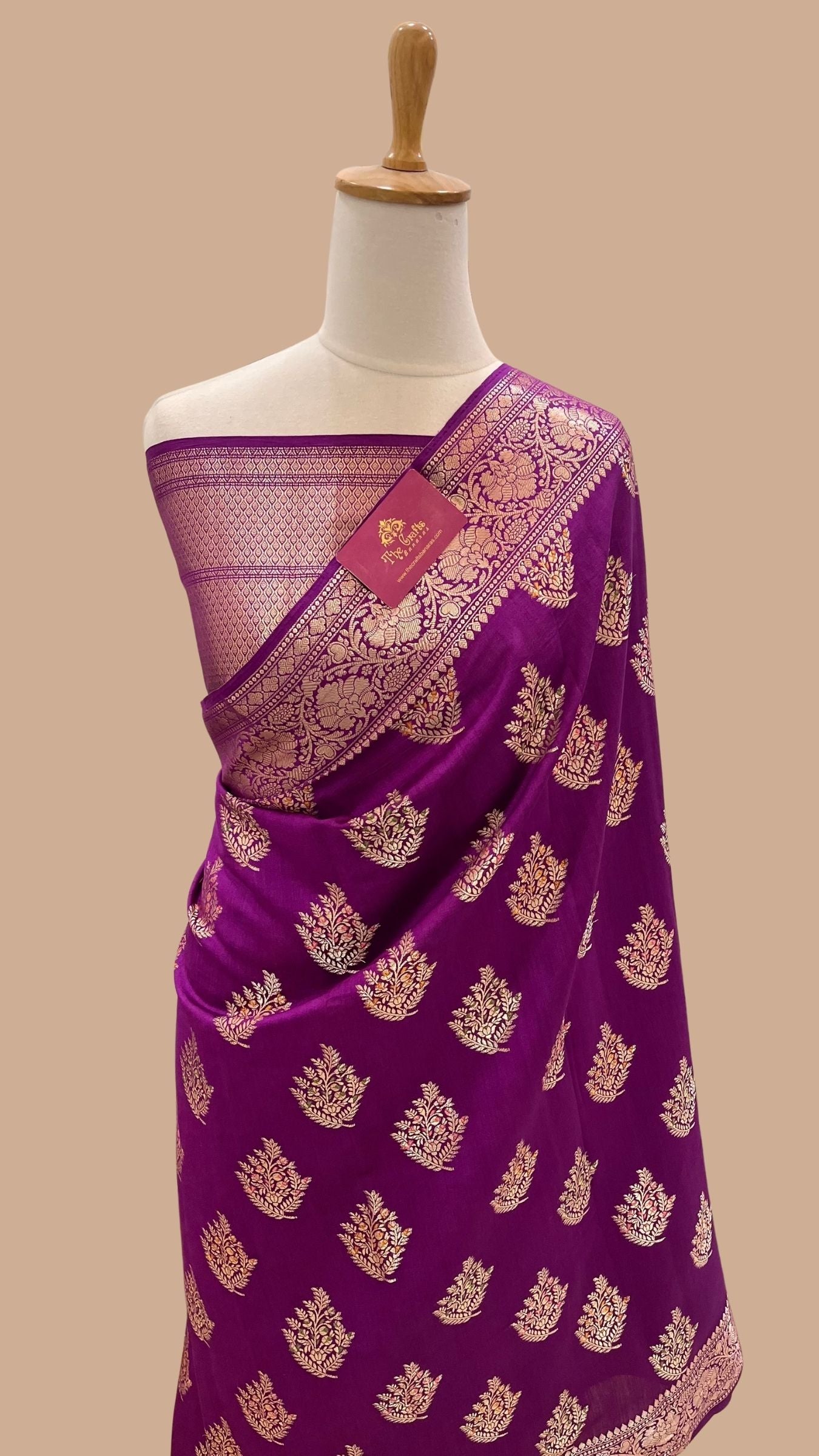 Pure Chiniya Silk Banarasi Saree