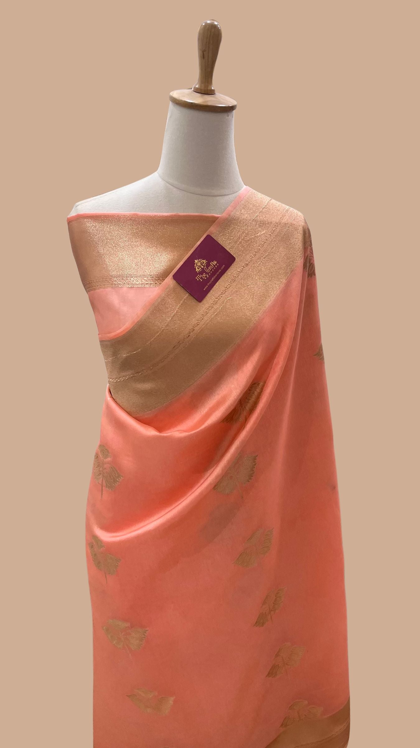 Pure Mango Silk Banarasi Saree