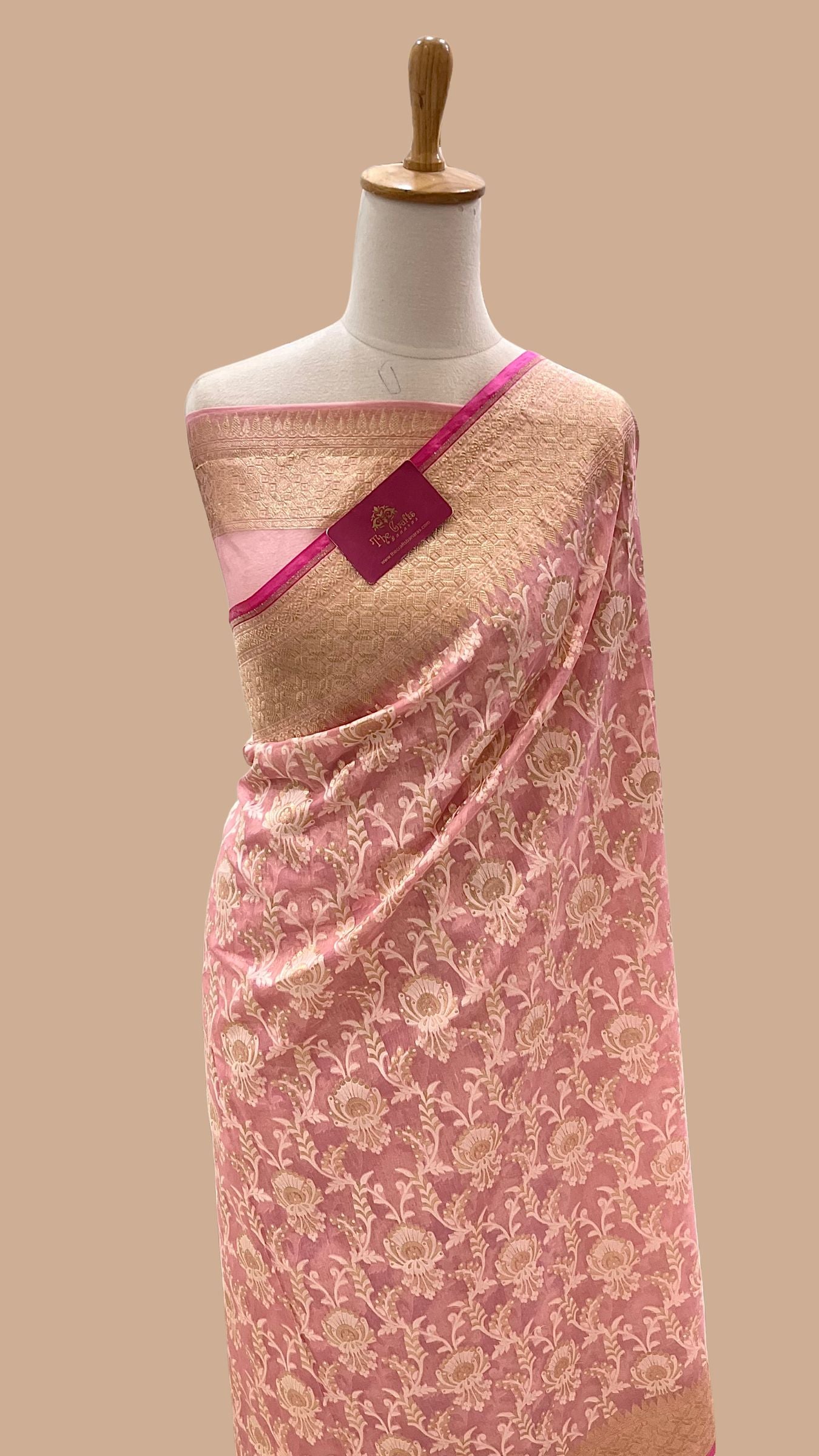 Pure Cotton Patola Banarasi Handloom Saree
