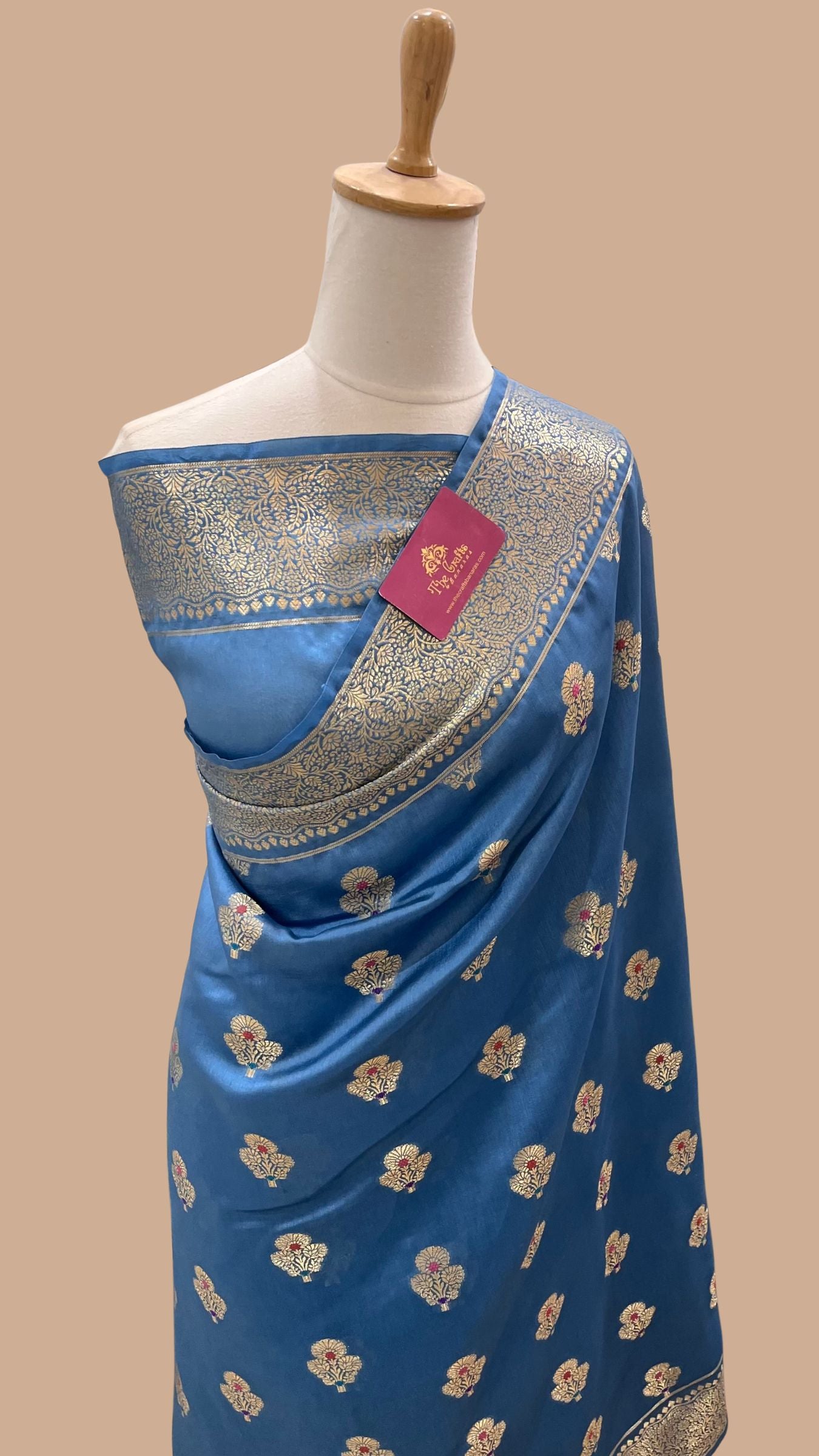 Pure Mango Silk Banarasi Saree