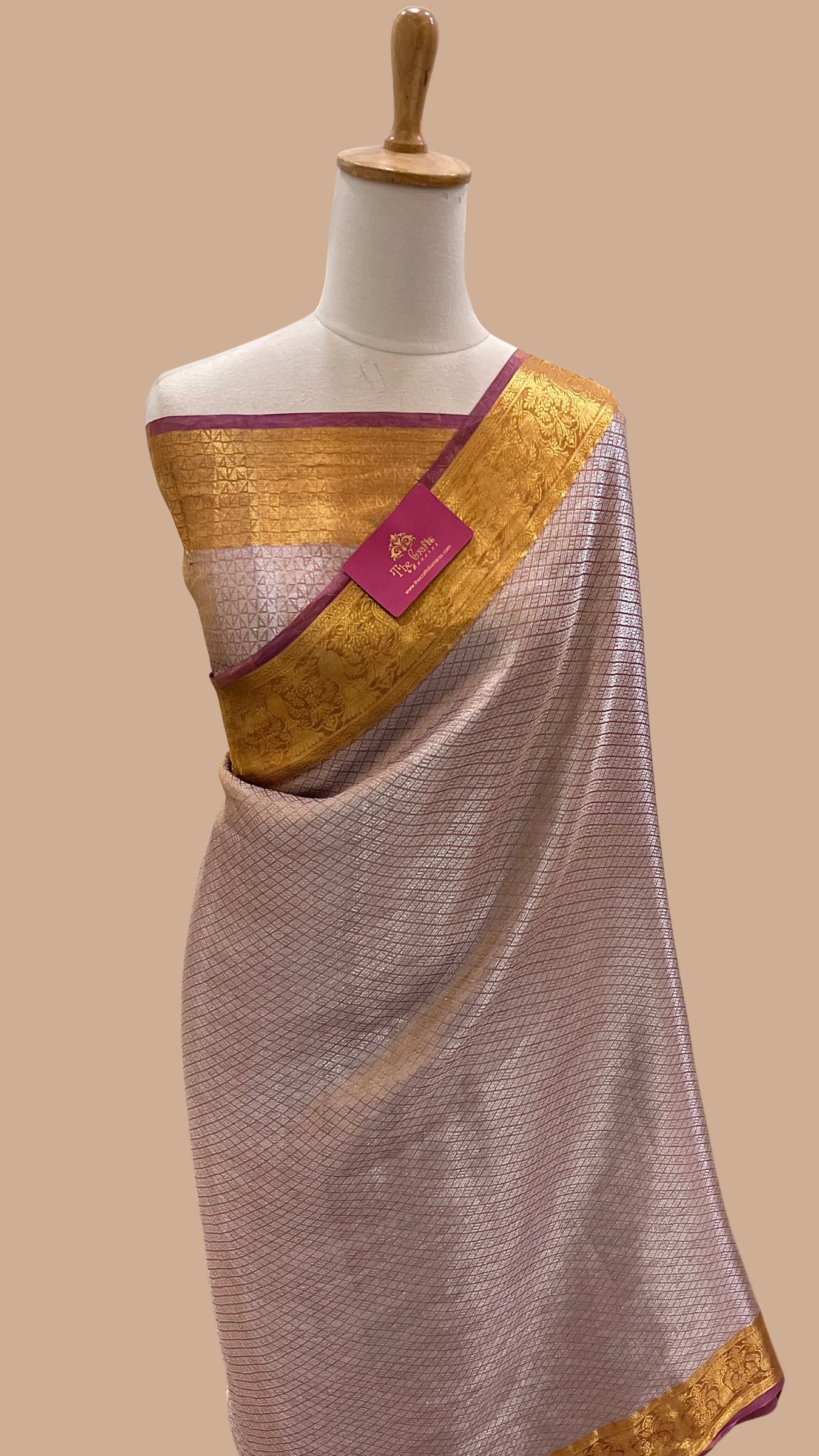 Pure Tissue Brocade Banarasi Saree
