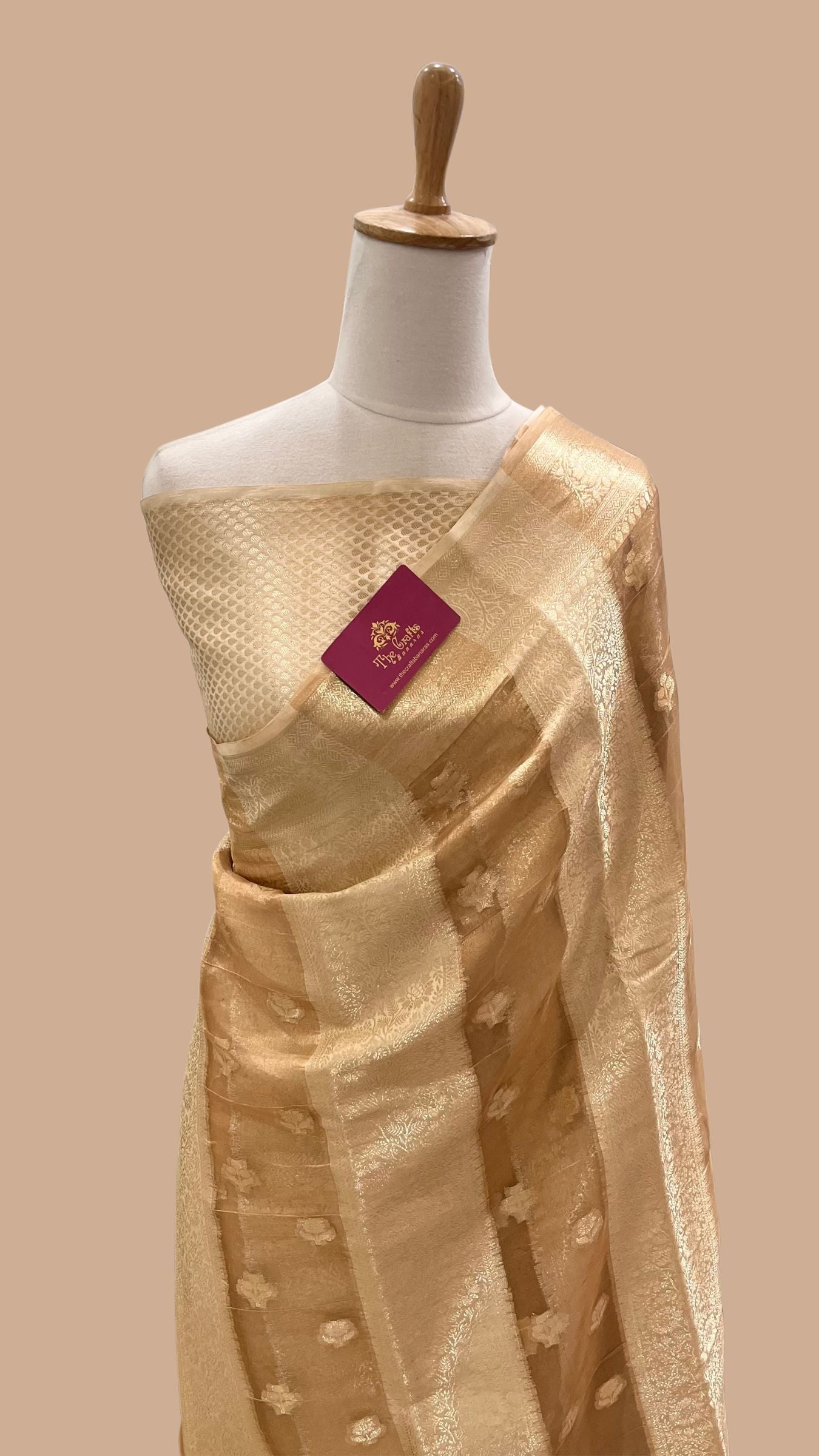 Pure Chiniya Tissue Silk Banarasi Saree