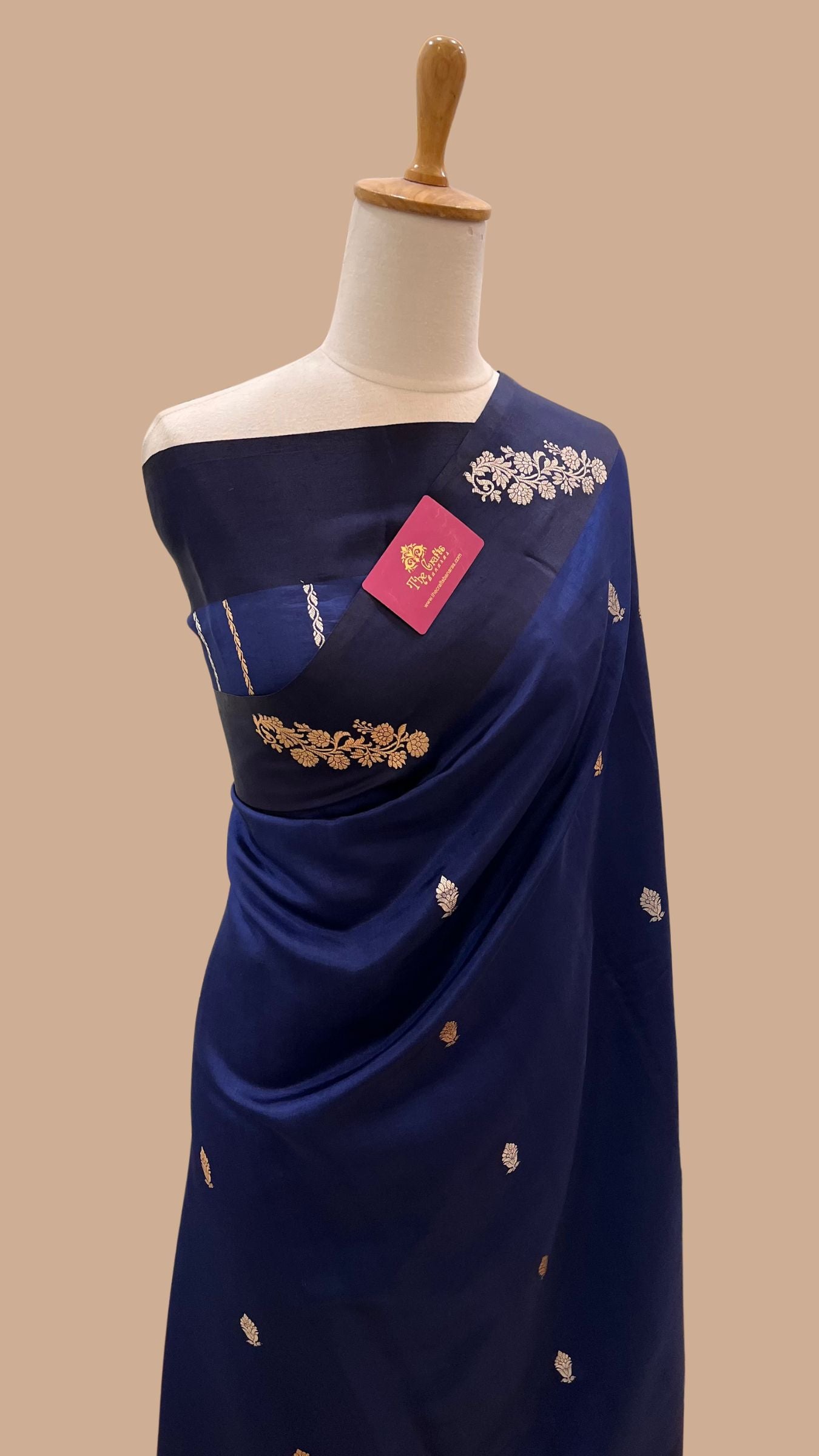 Pure Mango Silk Handloom Banarasi Saree