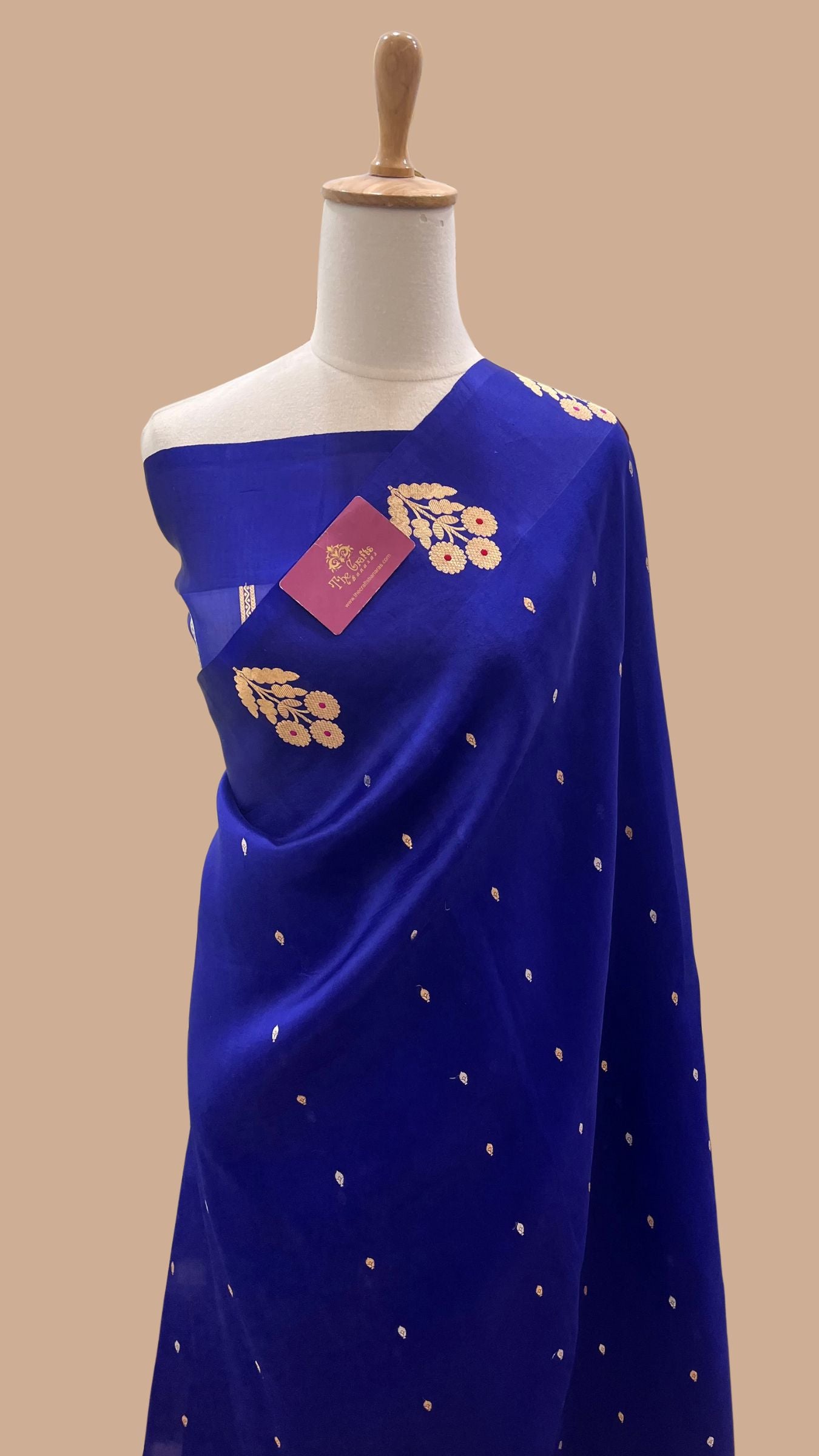 Pure Kora Silk Handloom Banarasi Saree