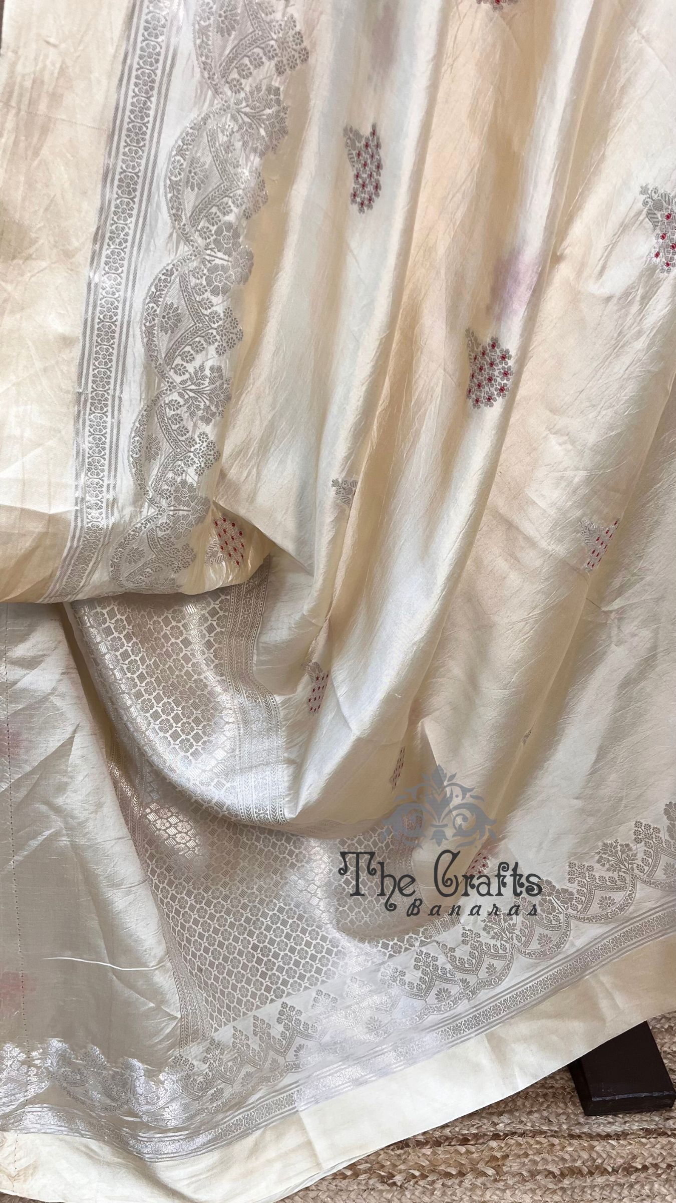 Pure Mango Silk Handloom Banarasi Saree