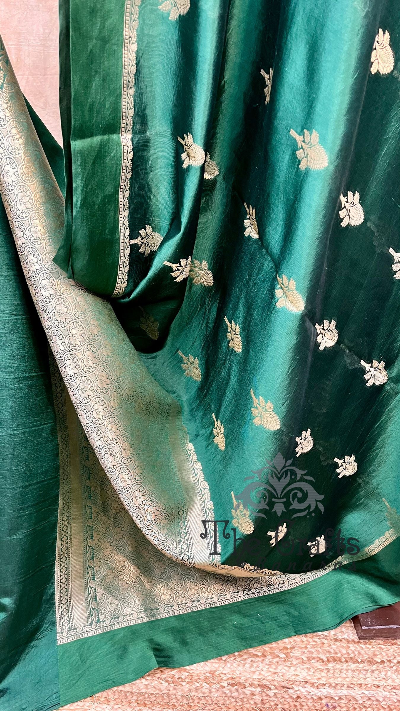 Pure Mango Silk Banarasi Saree