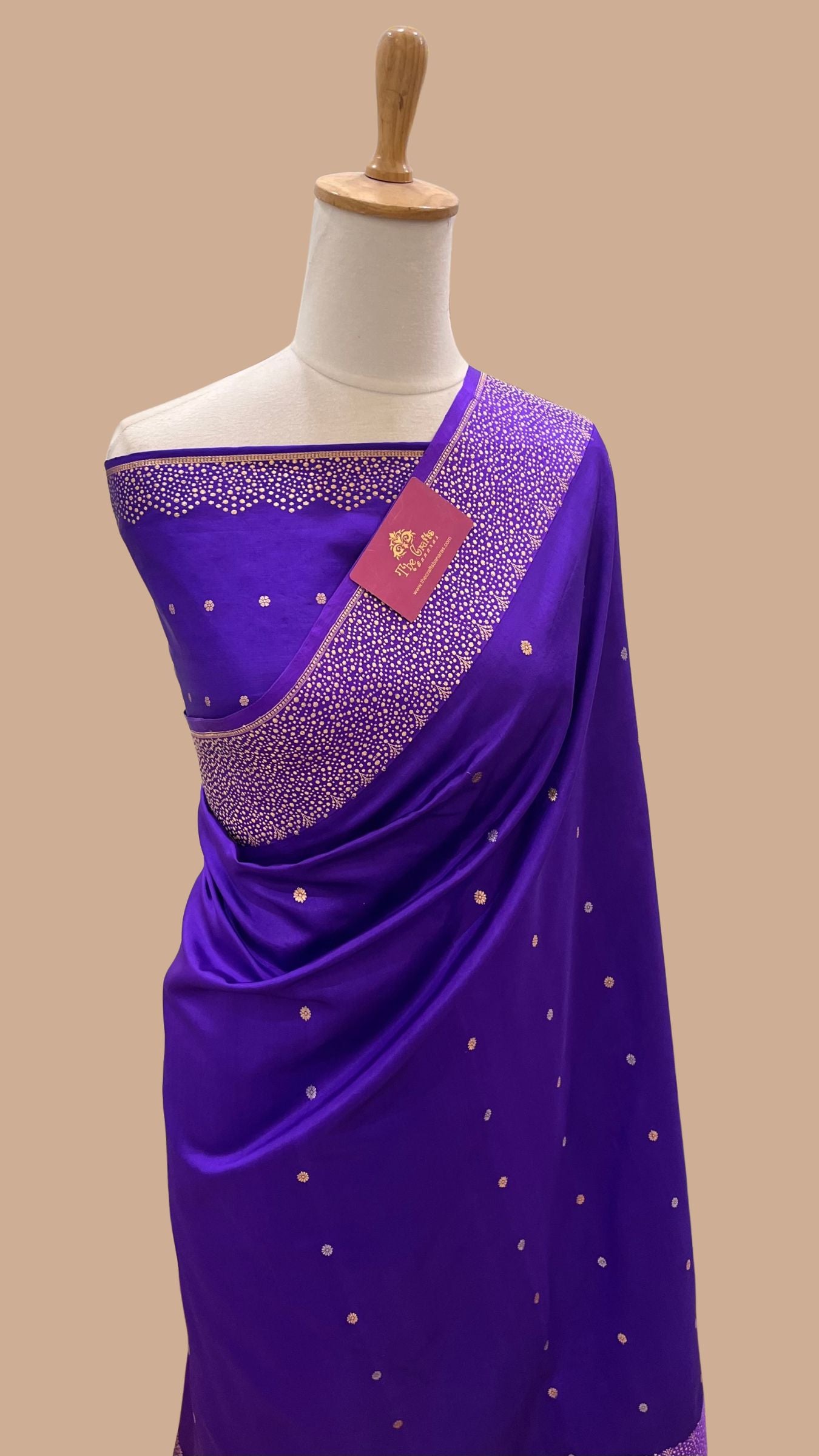 Pure Mango Silk Handloom Banarasi Saree