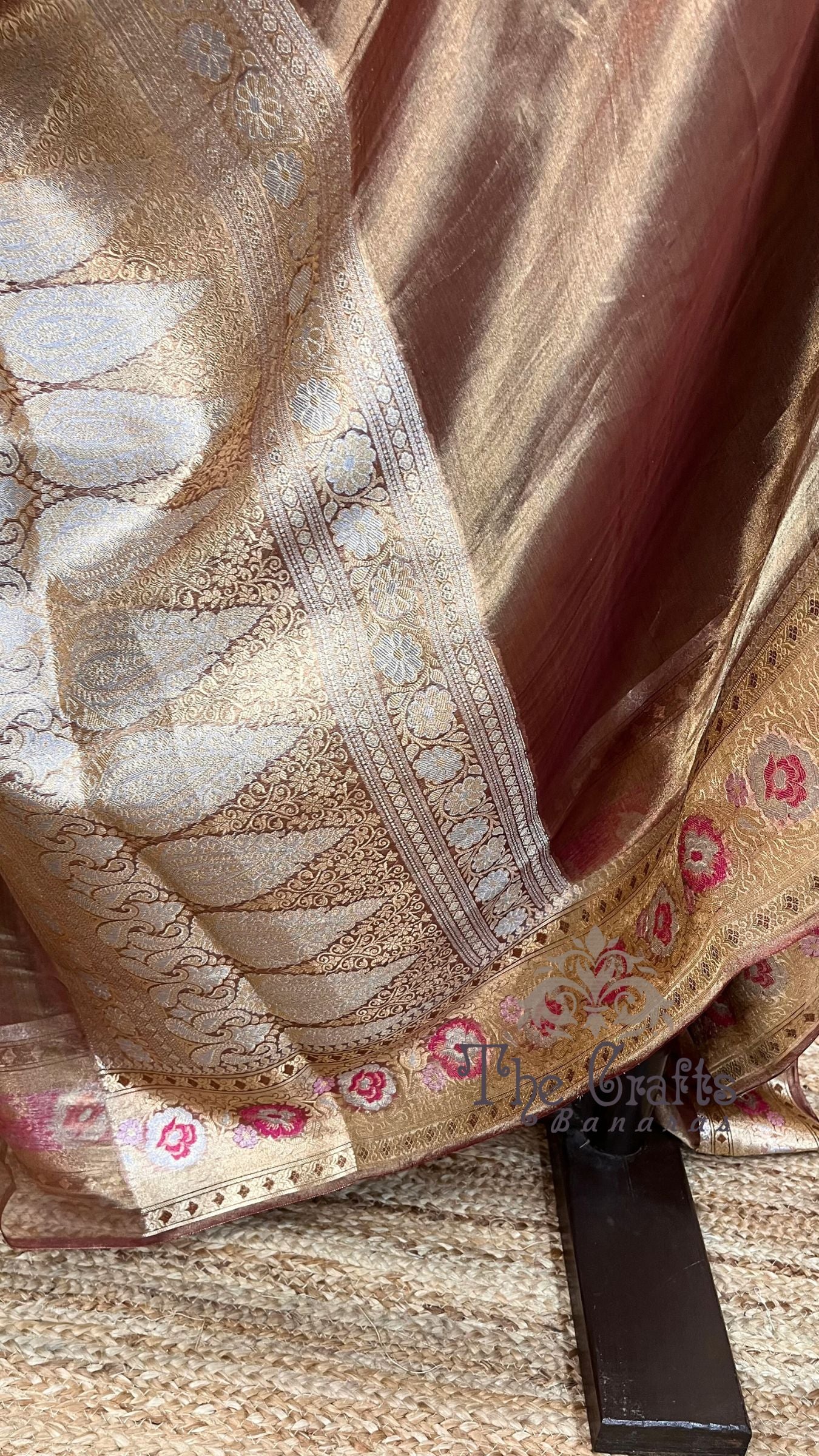 Pure Kora Tissue Silk Banarasi Saree