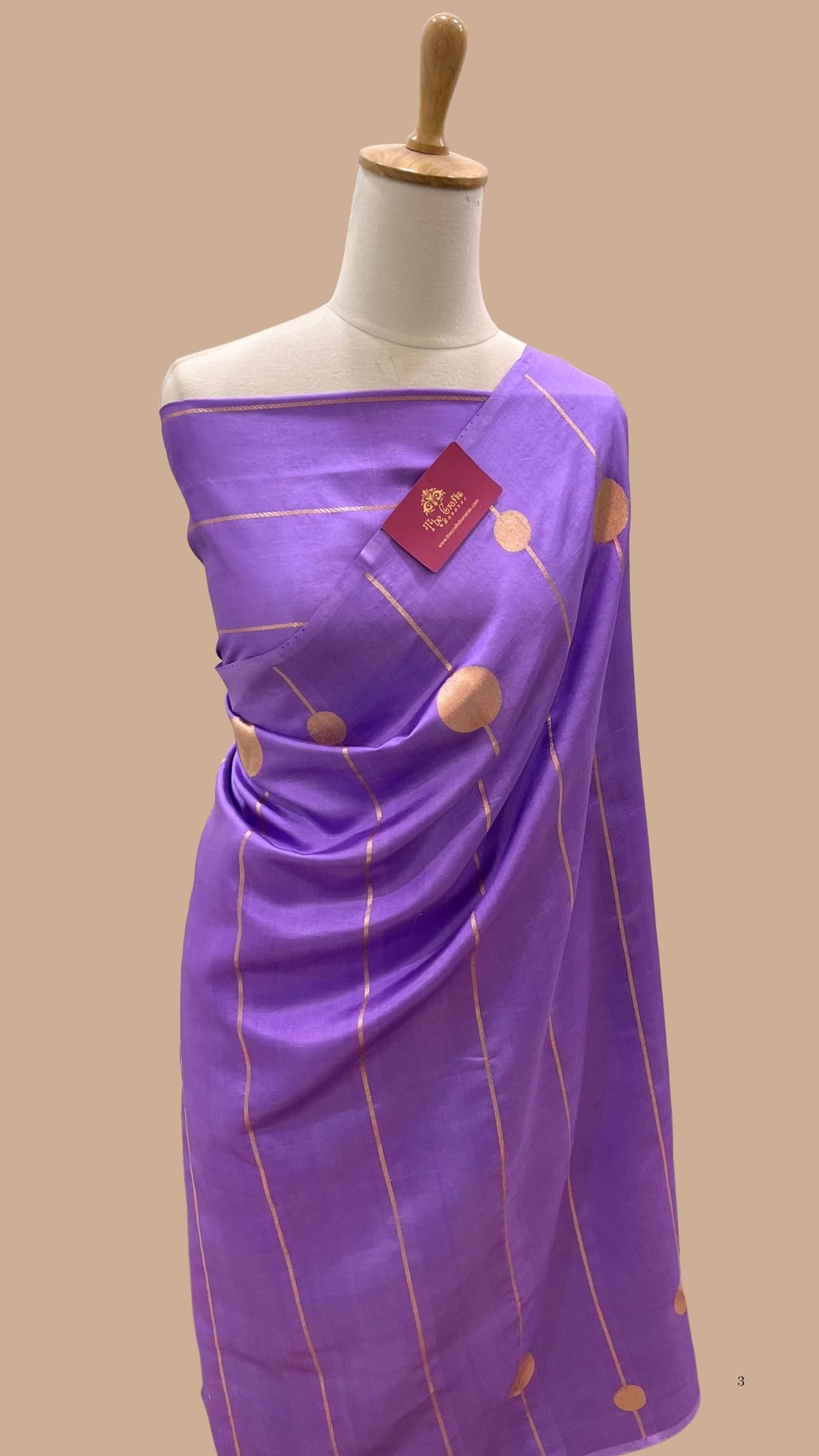 Pure Mango Silk Handloom Banarasi Saree