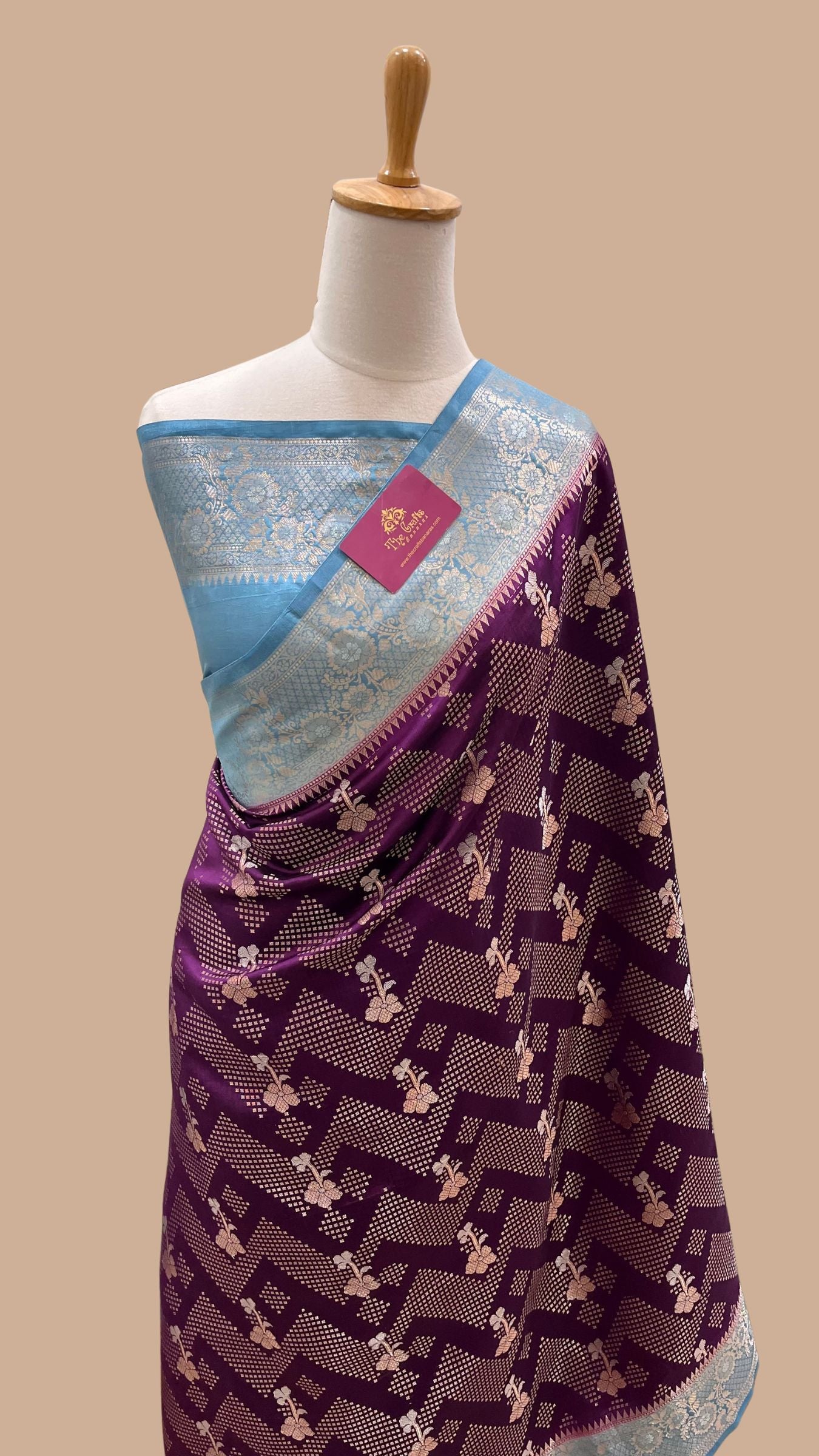 Pure Mango Silk Banarasi Saree