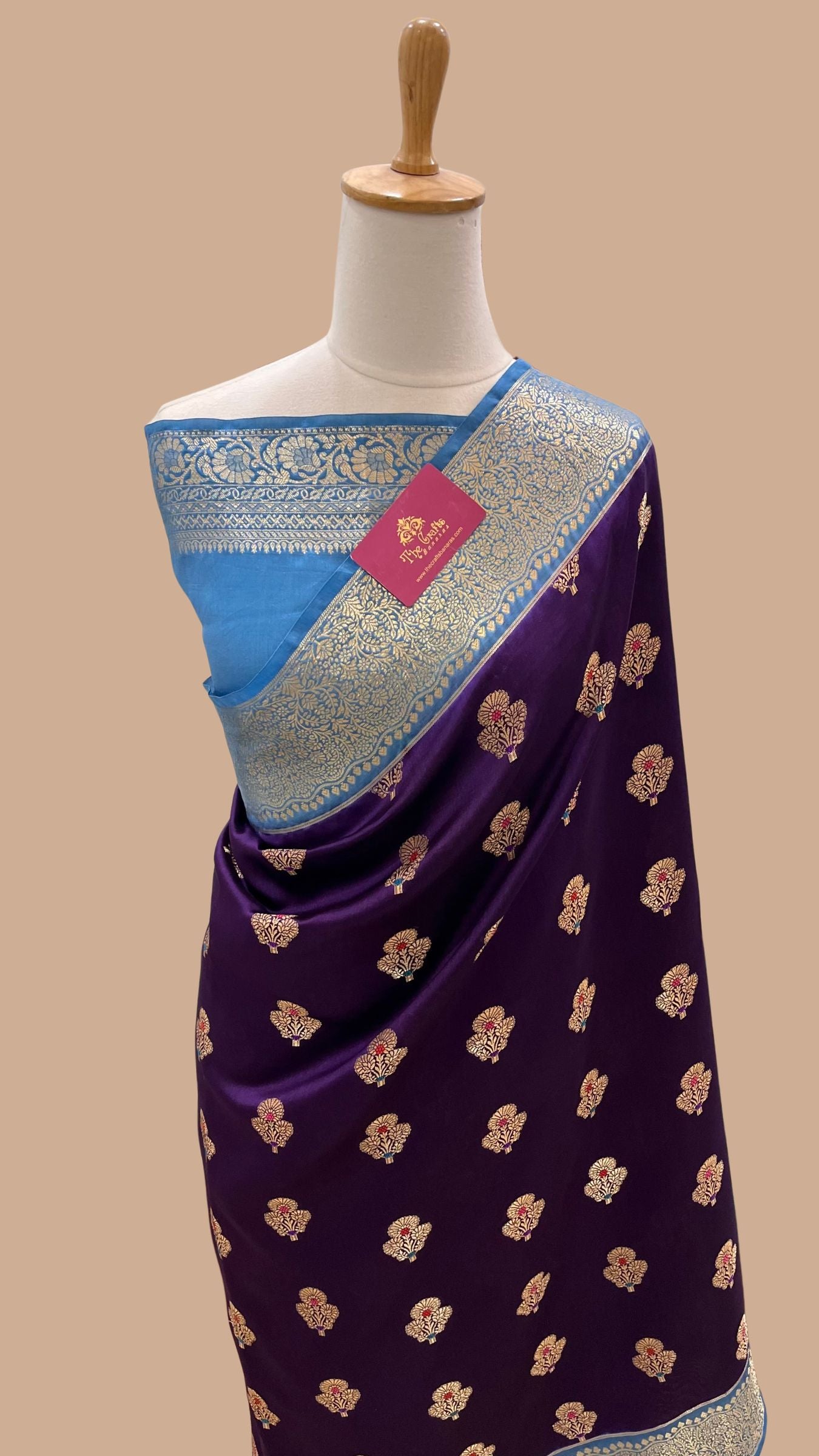 Pure Mango Silk Banarasi Saree