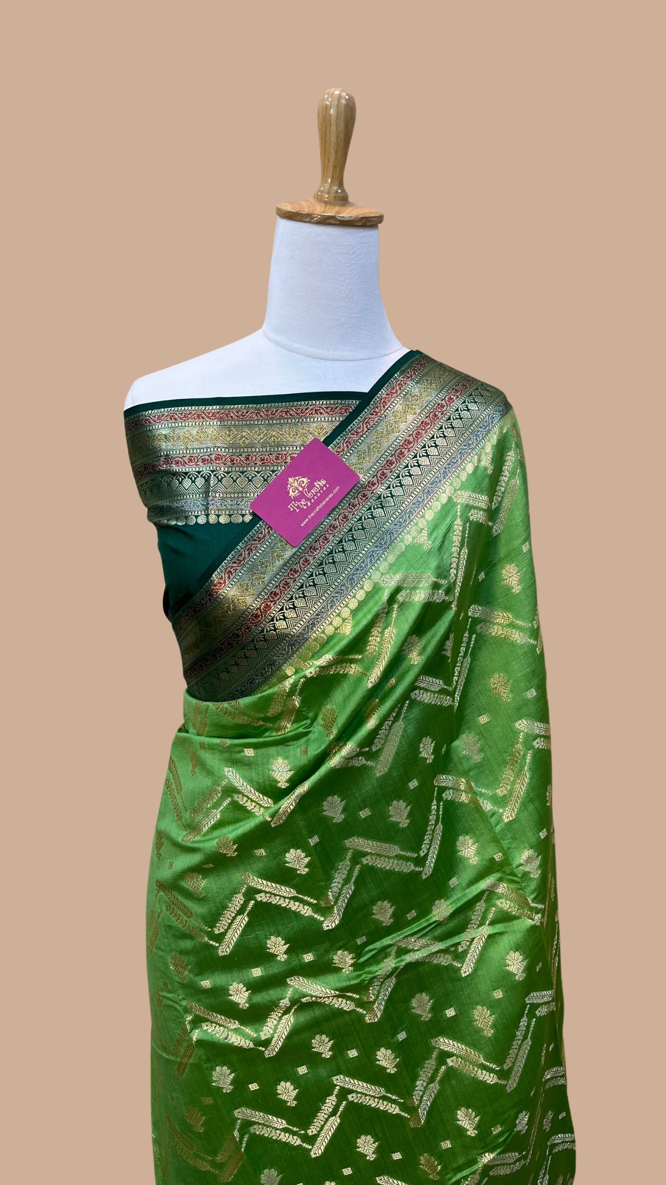 Pure Chiniya Silk Banarasi Saree