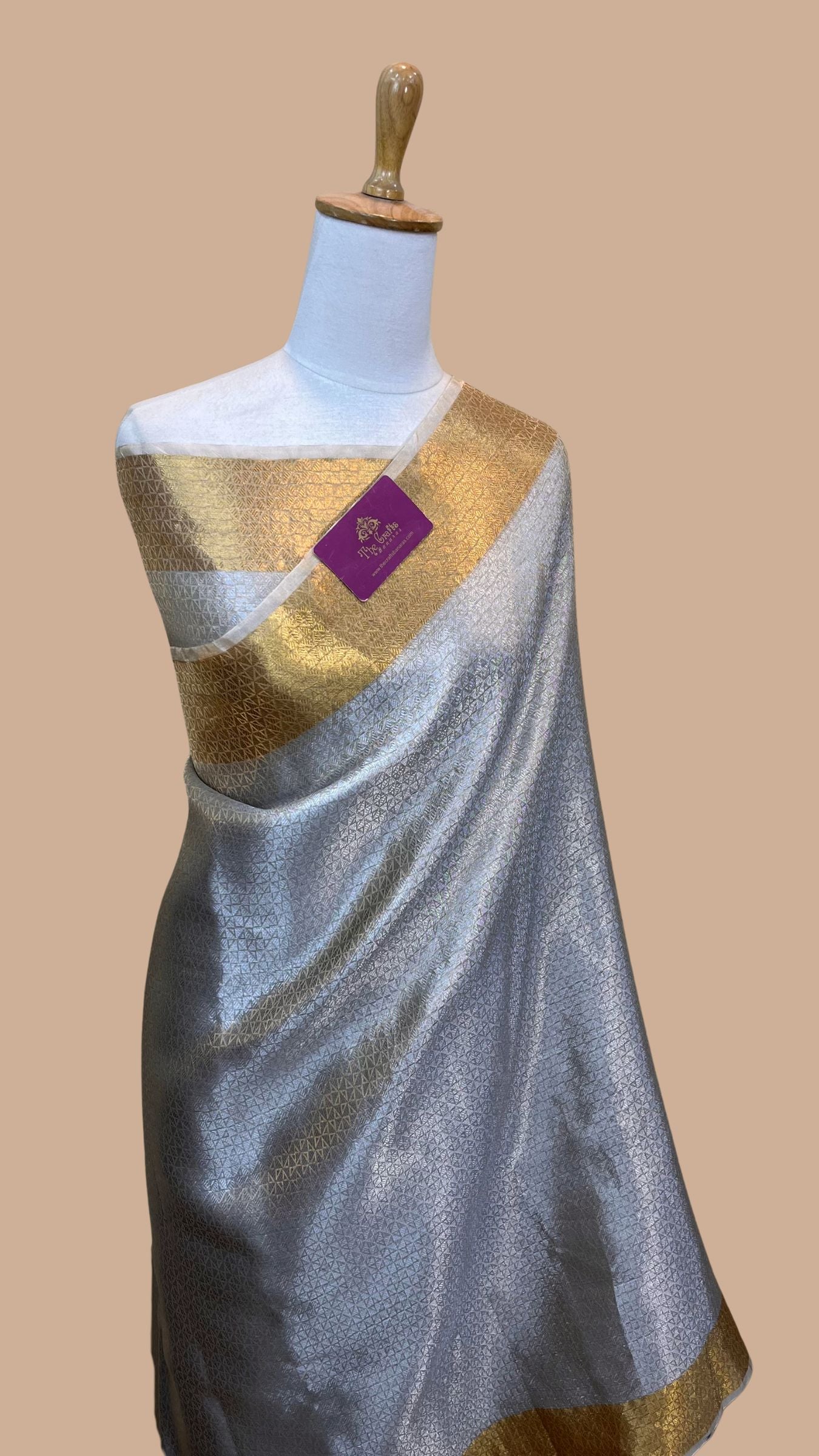 Pure Tissue Silk Brocade Banarasi Saree