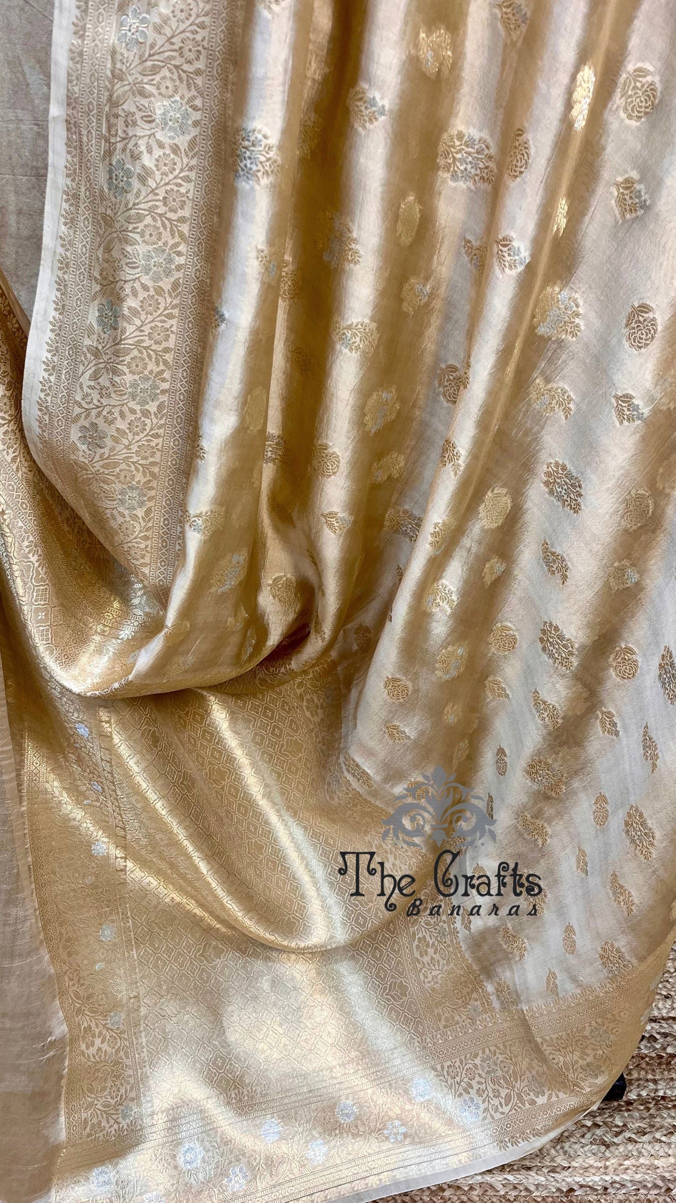 Pure Mango Silk Banarasi Saree