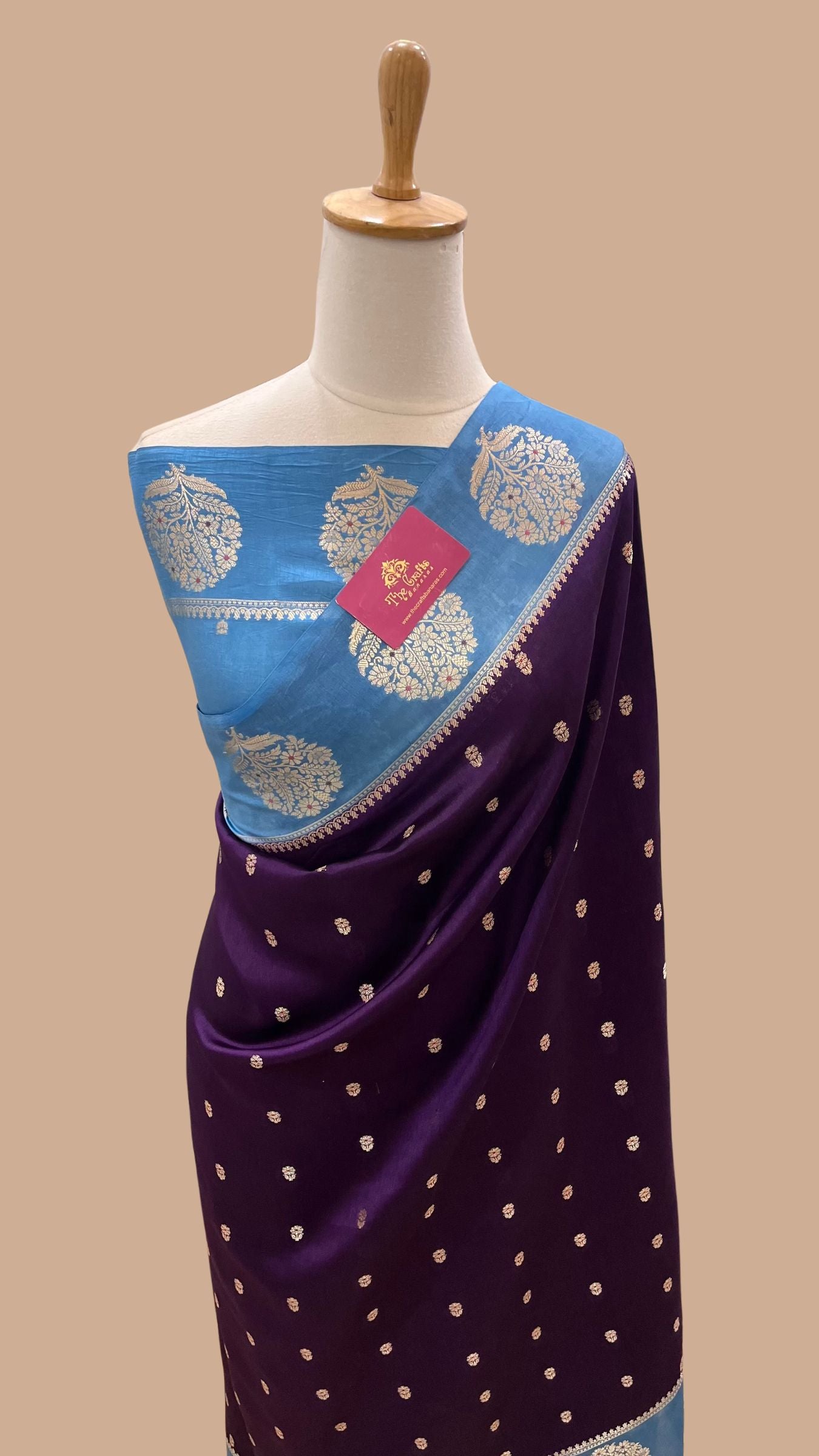 Pure Mango Silk Banarasi Saree