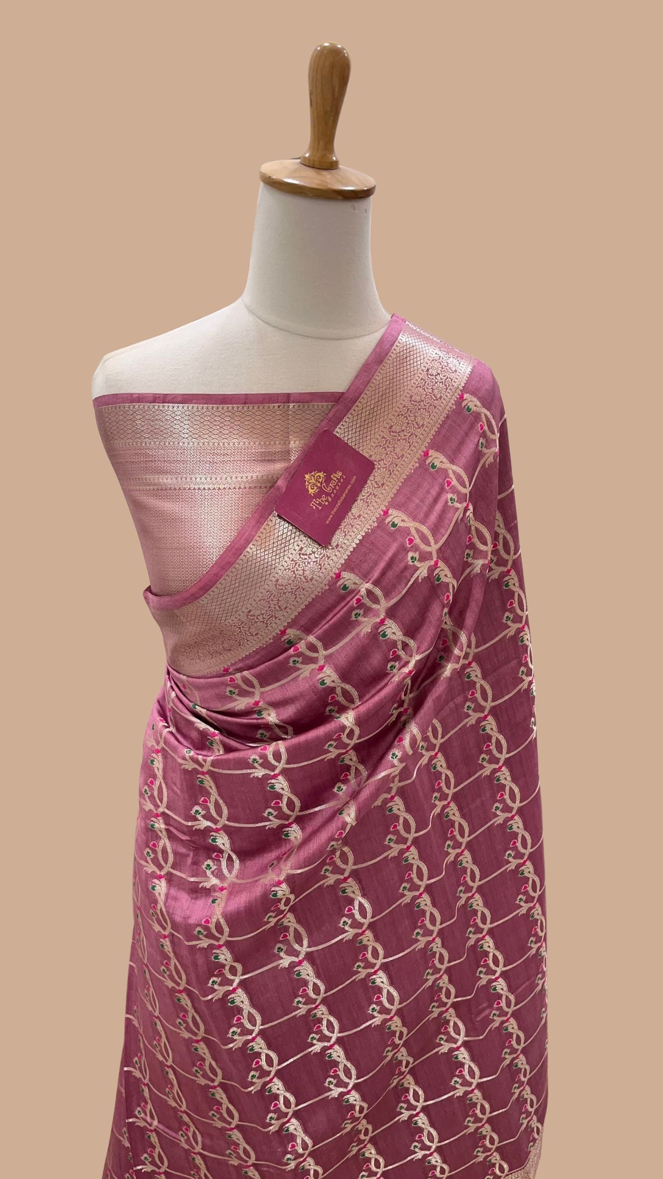 Pure Chiniya Silk Banarasi Saree