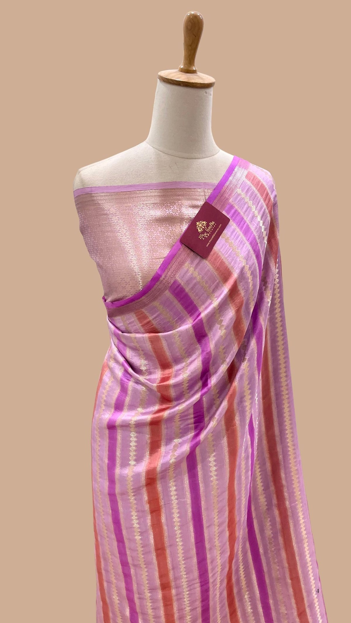 Pure Mango Silk Banarasi Saree