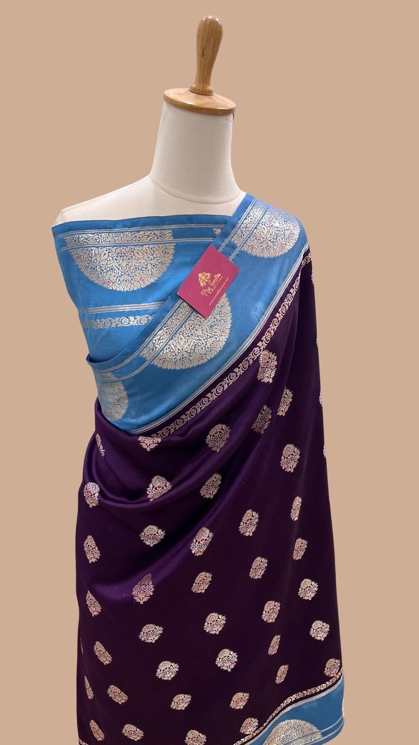 Pure Mango Silk Banarasi Saree