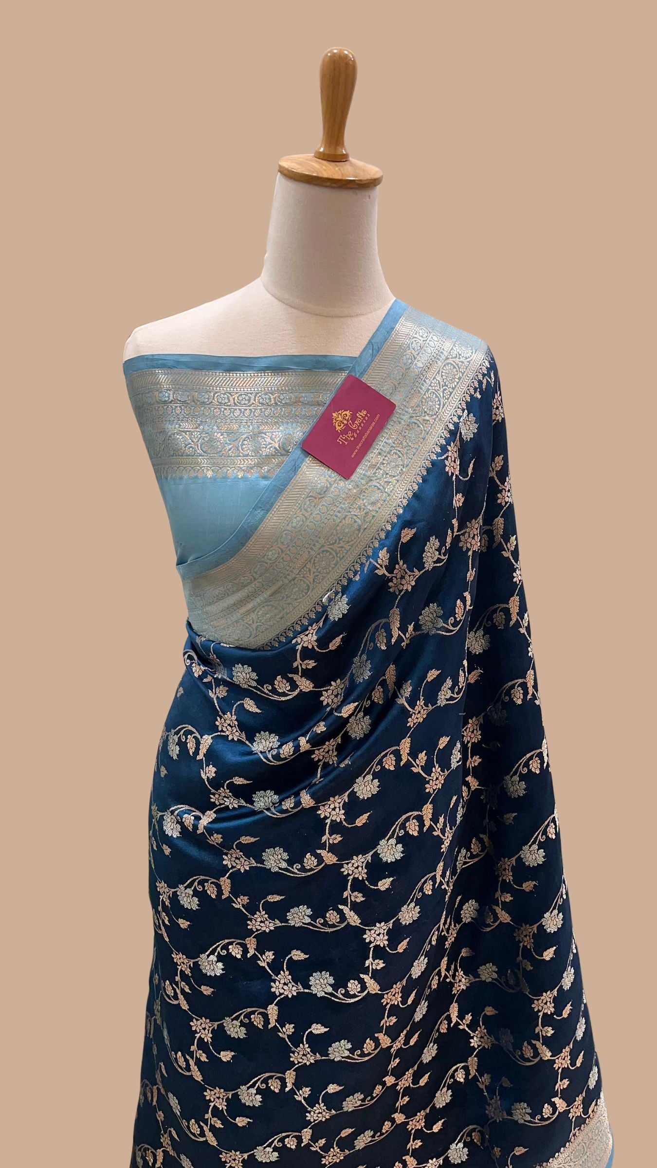 Pure Mango Silk Banarasi Saree