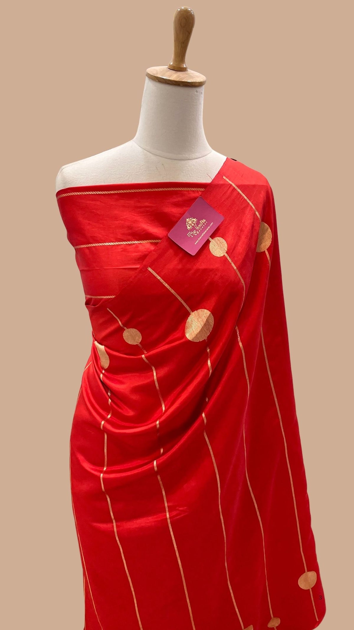 Pure Mango Silk Handloom Banarasi Saree