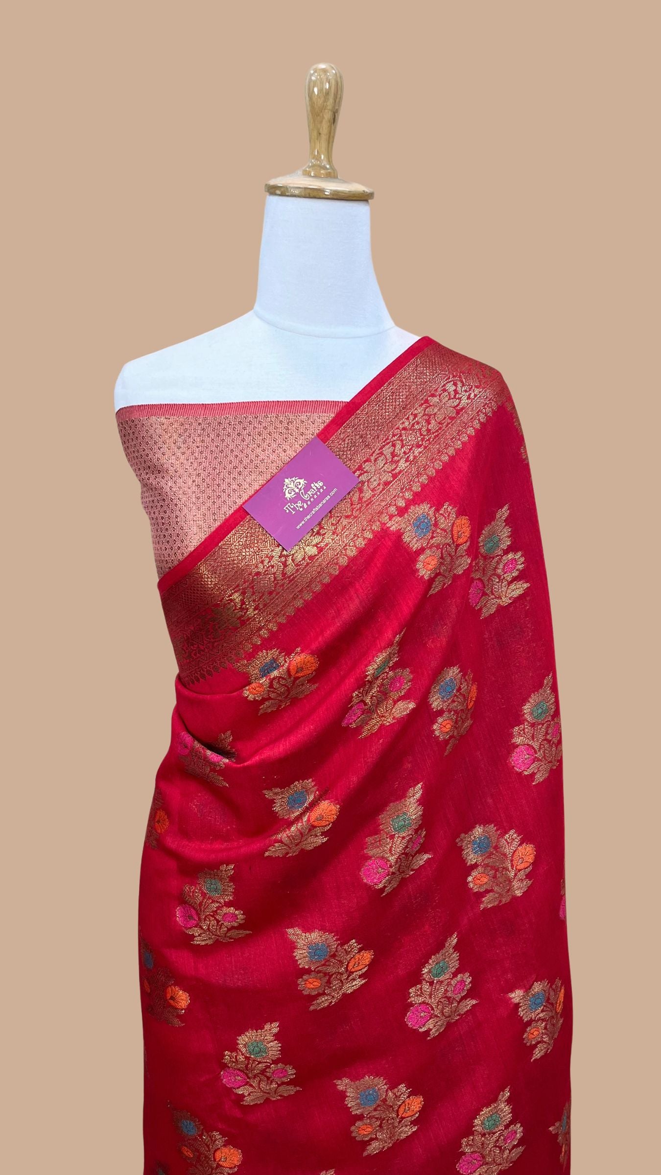 Pure Munga Silk Banarasi Saree