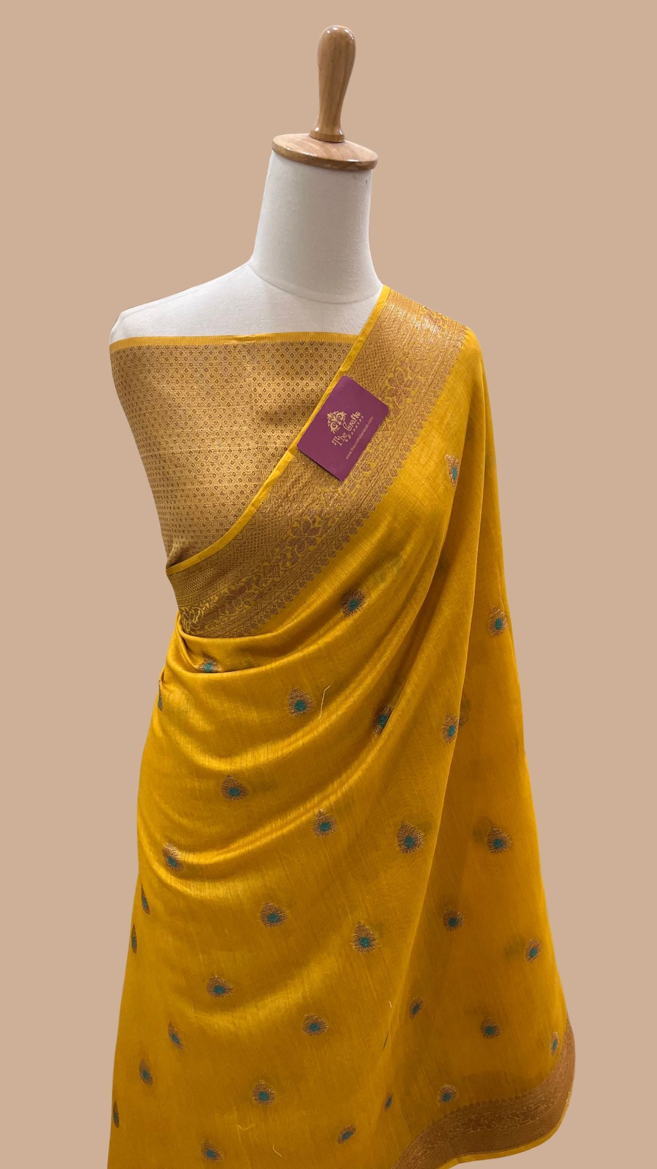 Pure Munga Silk Banarasi Saree
