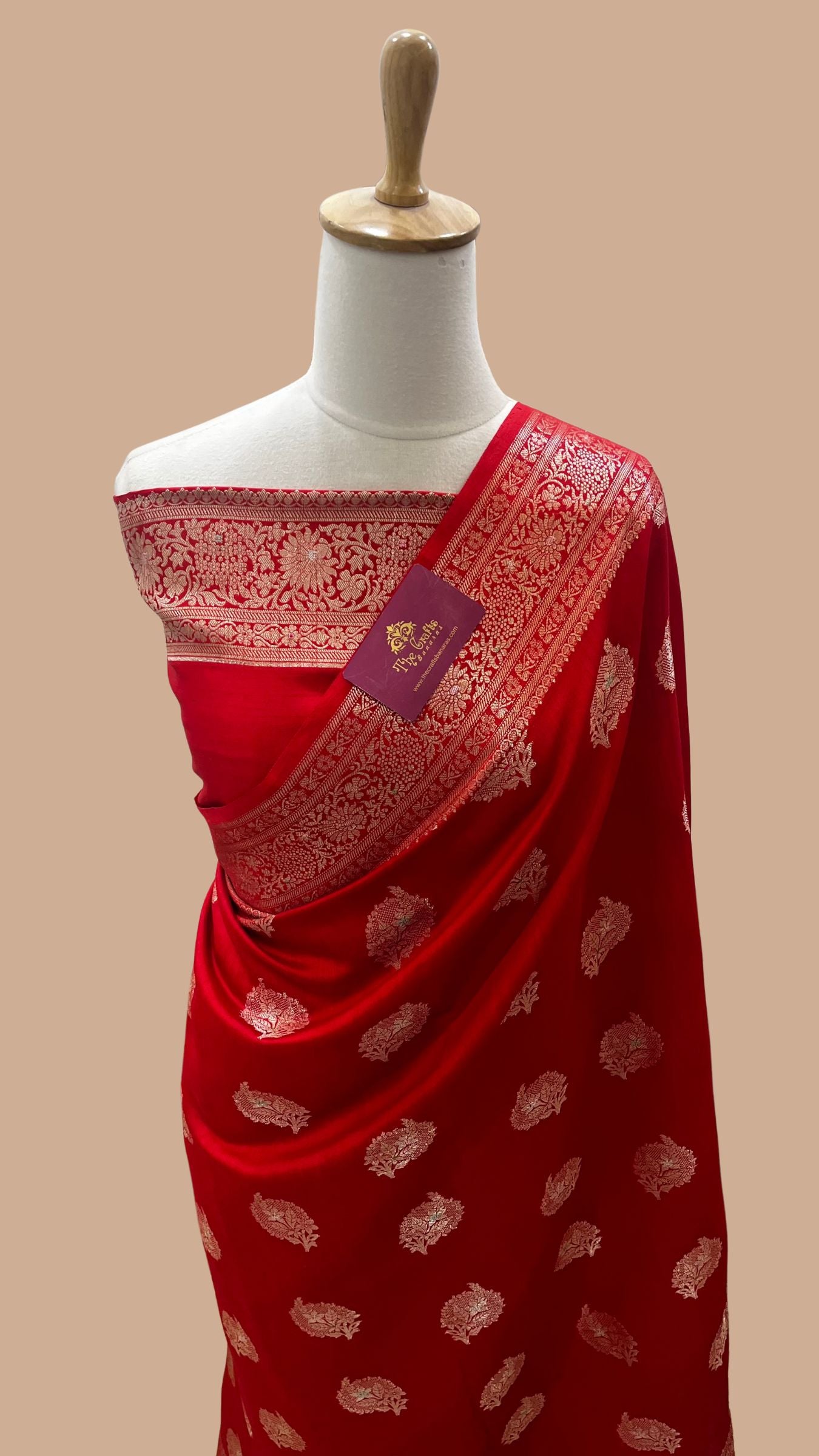 Pure Chiniya Silk Banarasi Saree