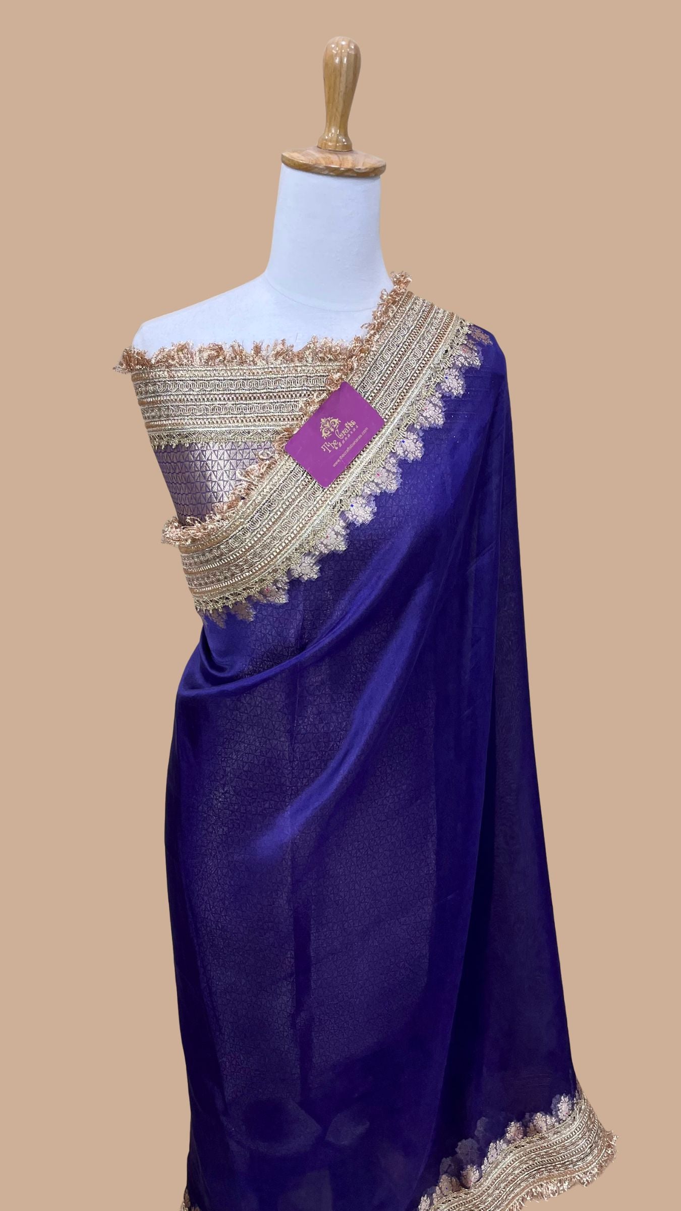 Pure Kora Tissue Silk Banarasi Saree