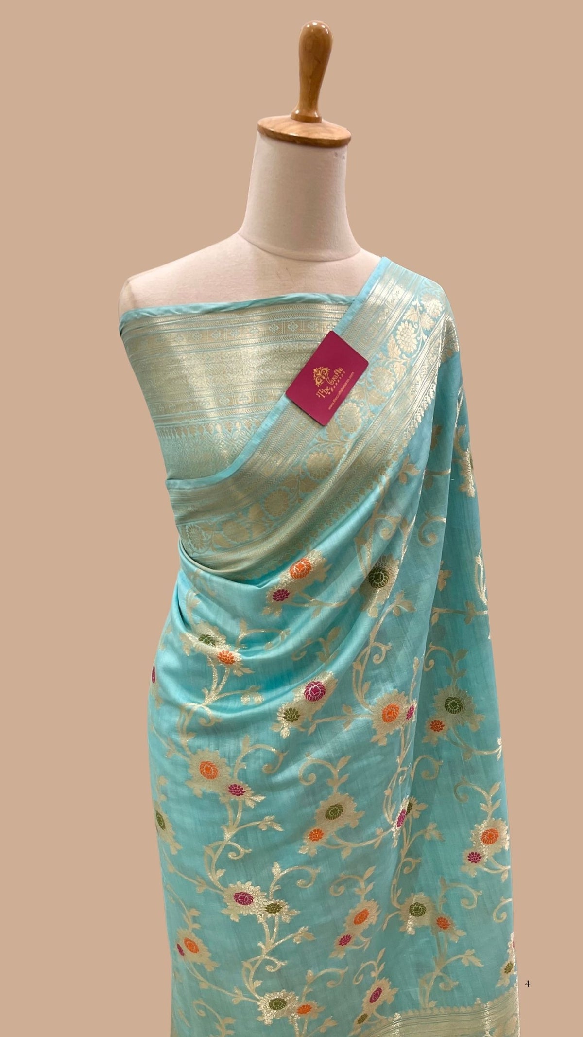 Pure Chiniya Silk Banarasi Saree
