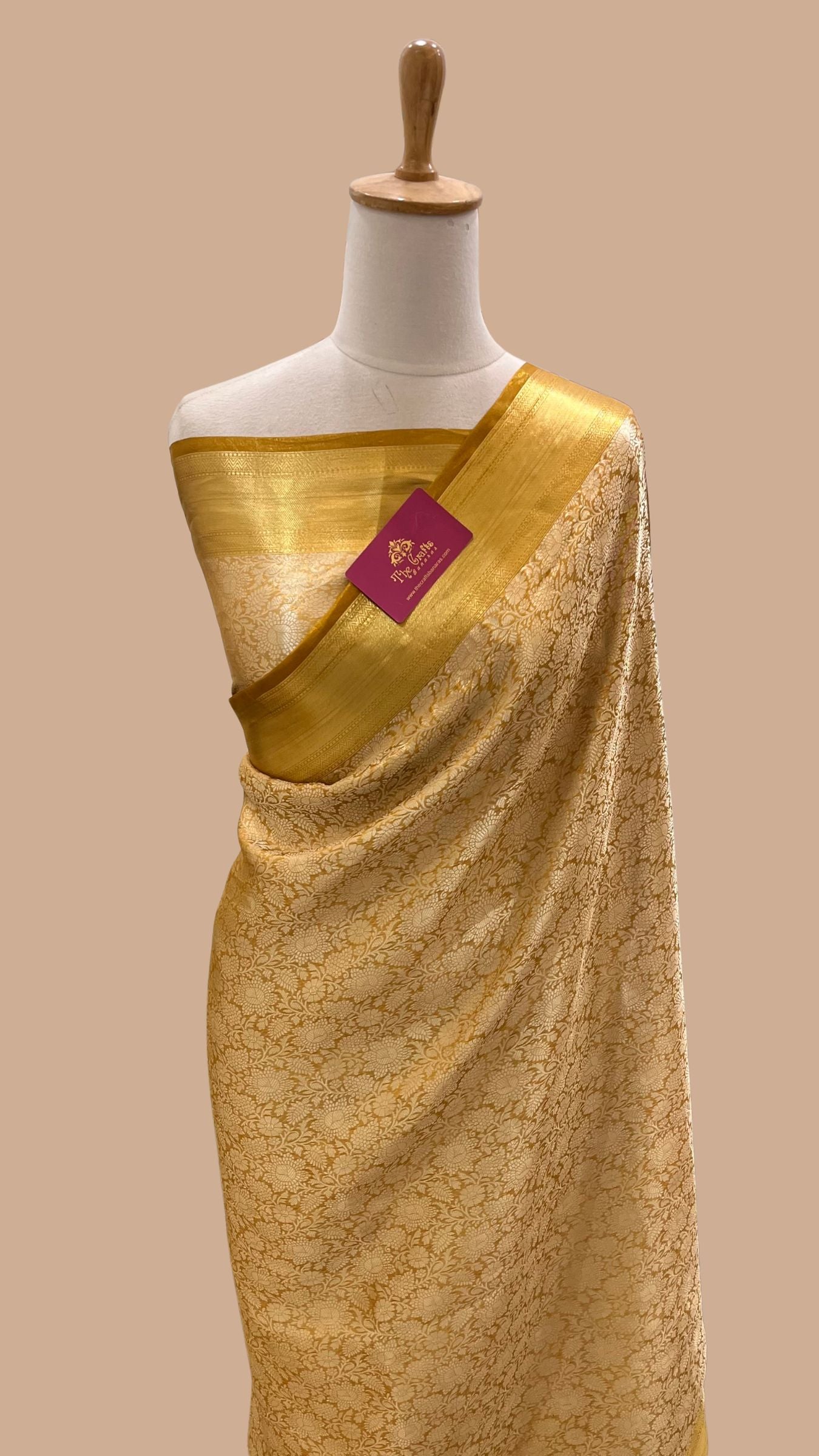 Pure Tissue Brocade Banarasi Saree