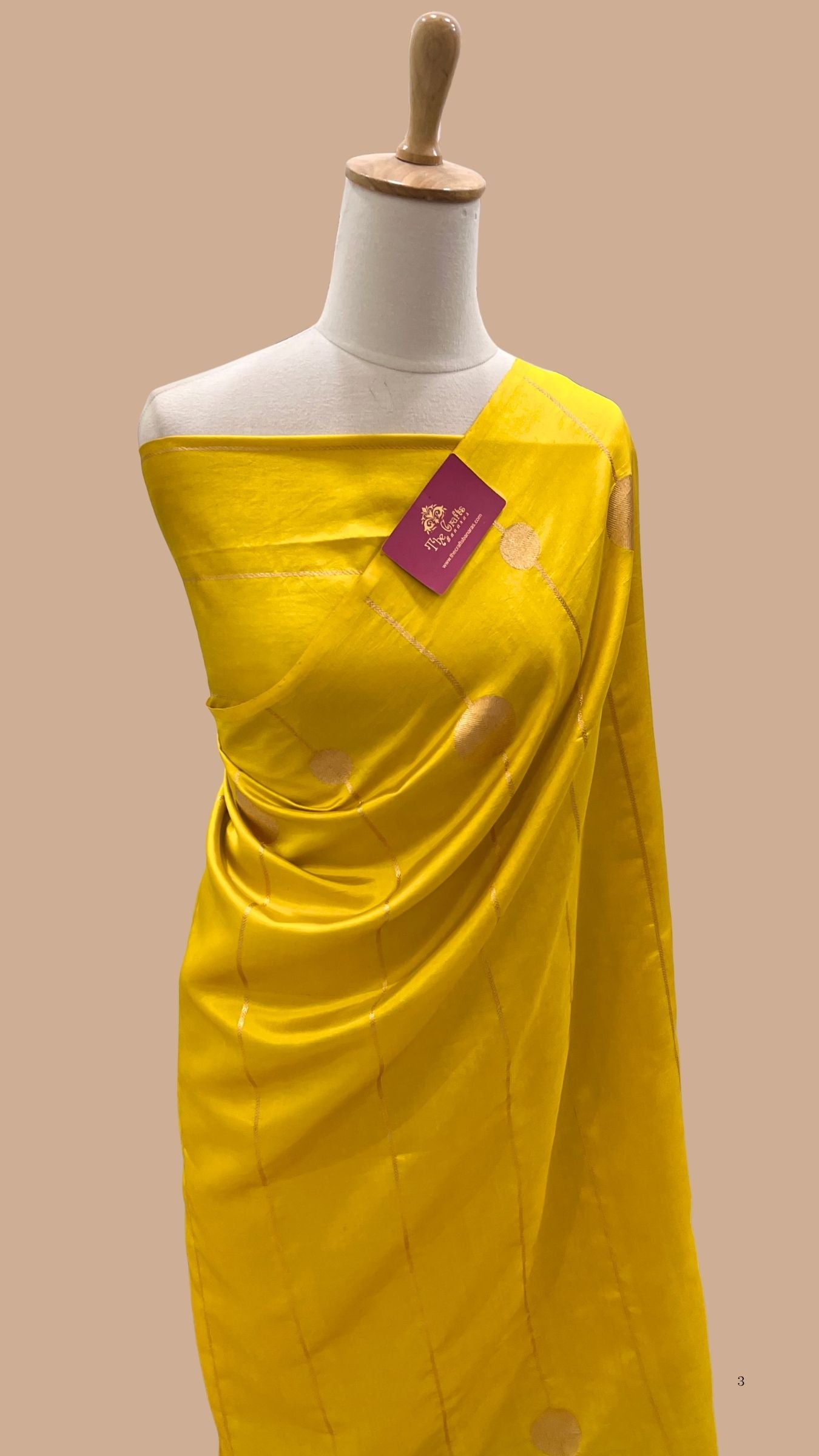 Pure Mango Silk Handloom Banarasi Saree