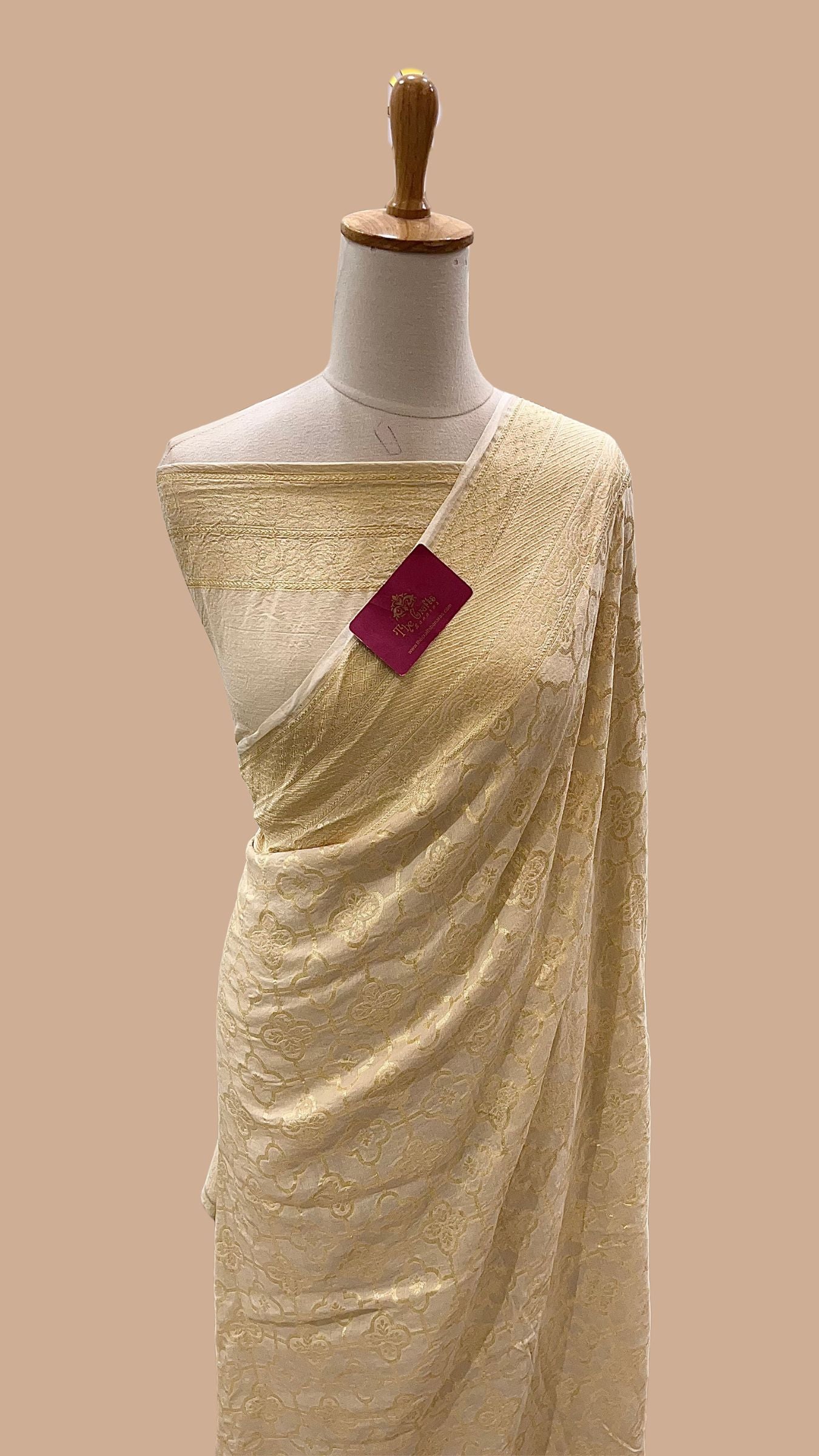 Pure Munga Silk Handloom Banarasi Saree