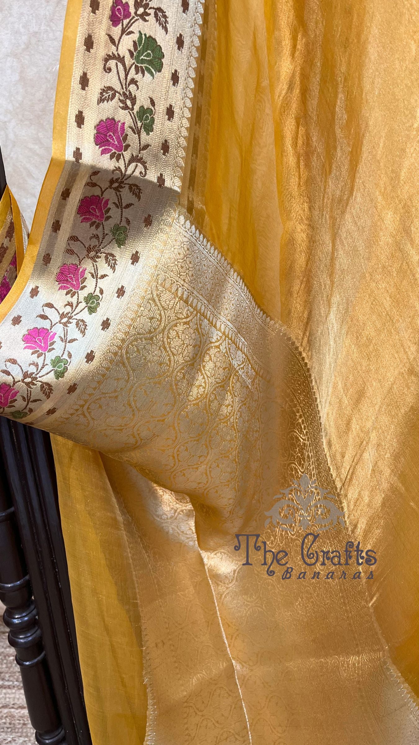 Pure Kora Tissue Silk Banarasi Saree